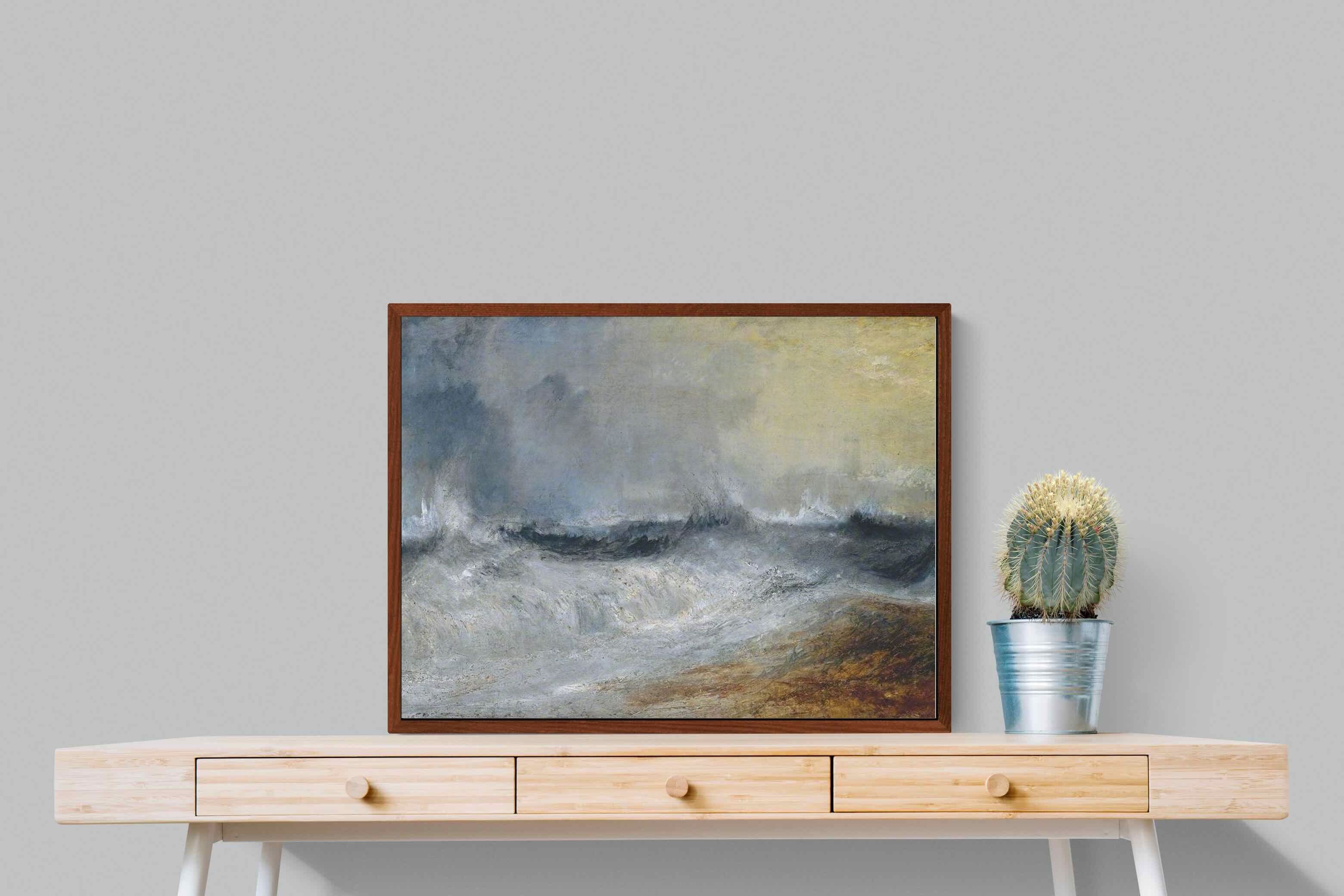 Pixalot ® Waves Breaking Against The Wind