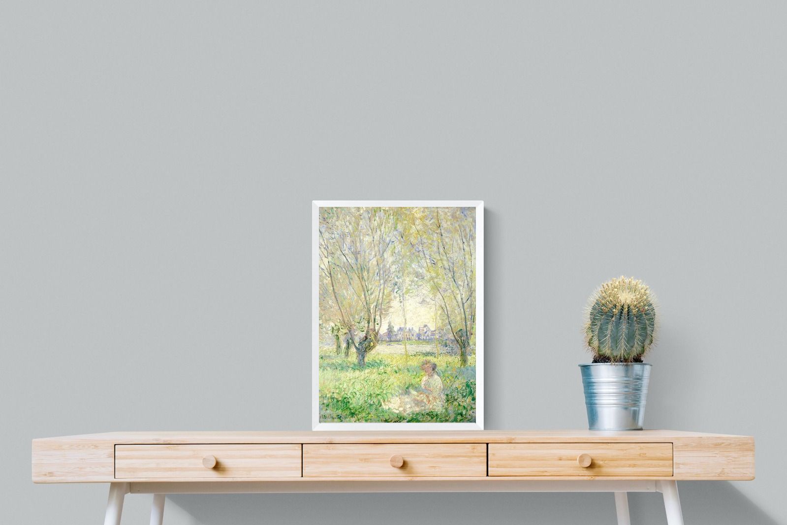 Pixalot ® Woman Seated under the Willows
