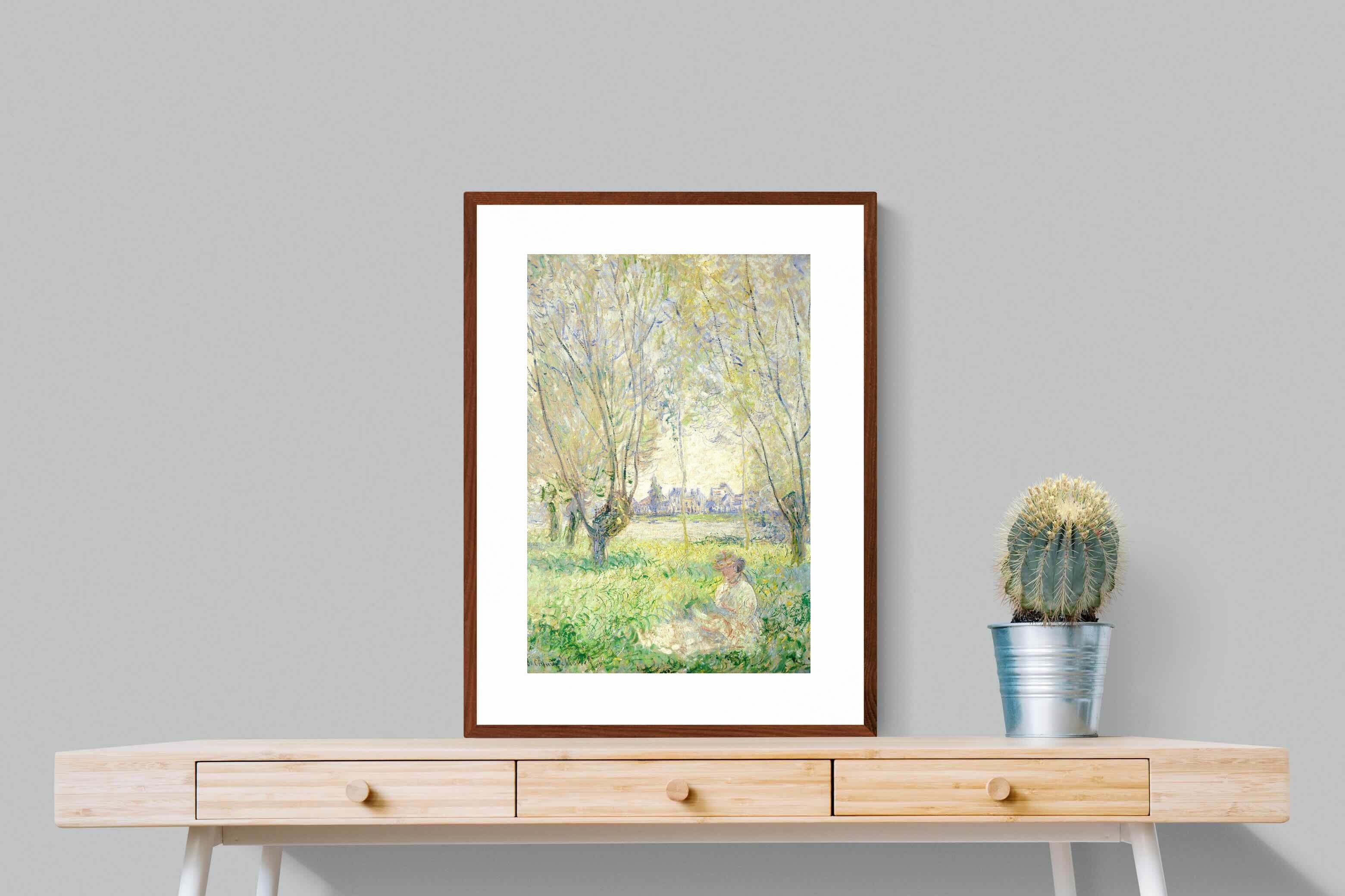Pixalot ® Woman Seated under the Willows