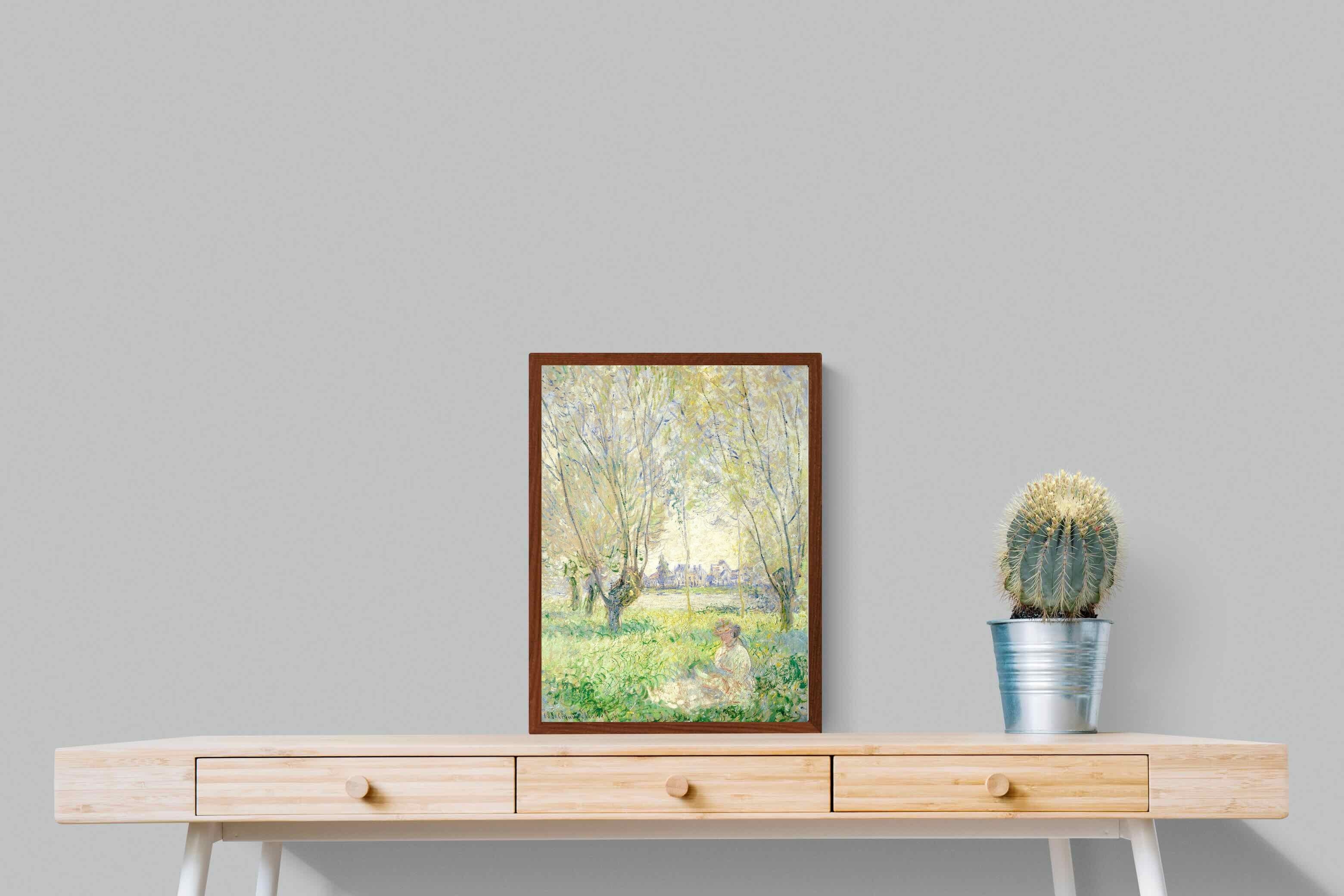 Pixalot ® Woman Seated under the Willows