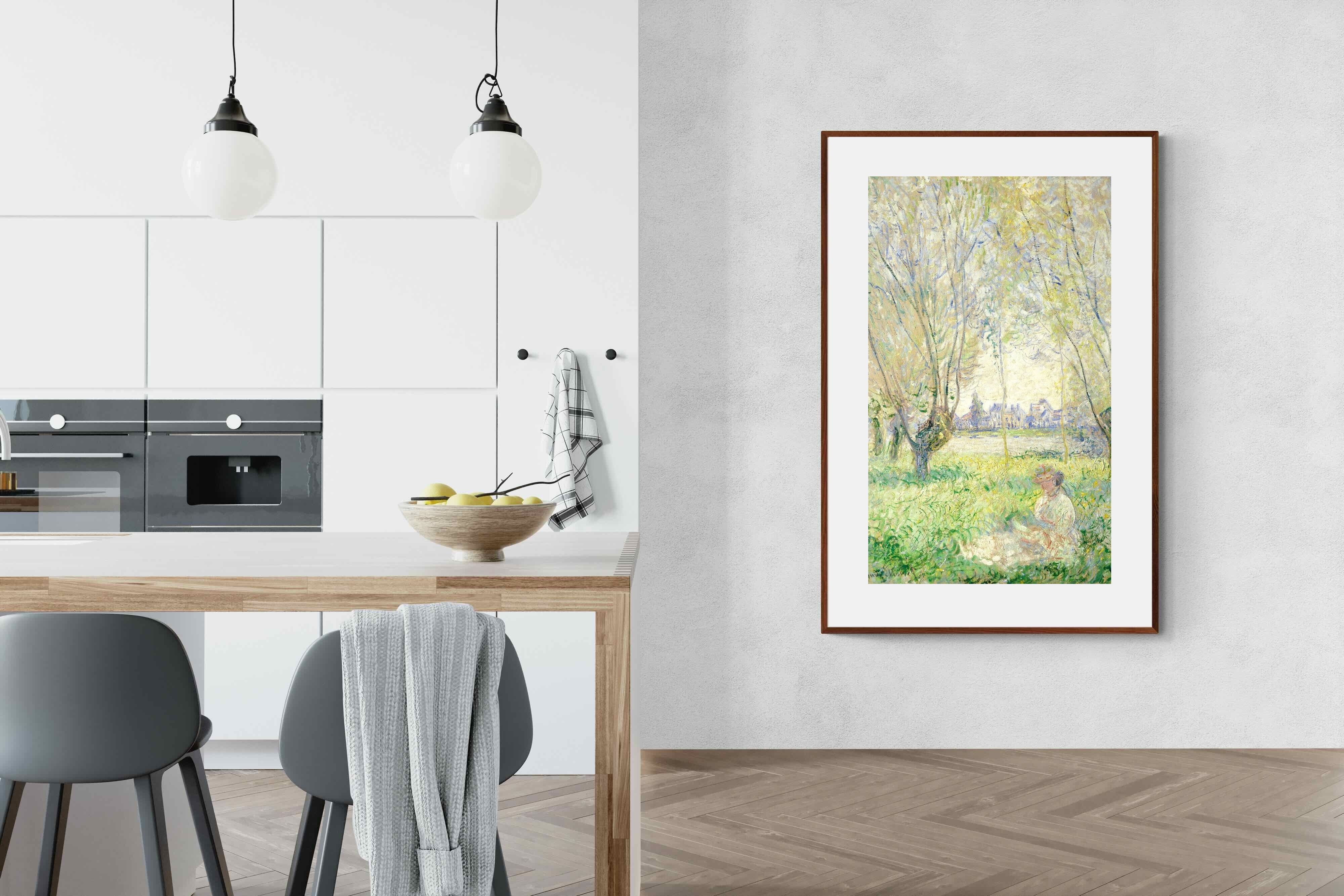 Pixalot ® Woman Seated under the Willows