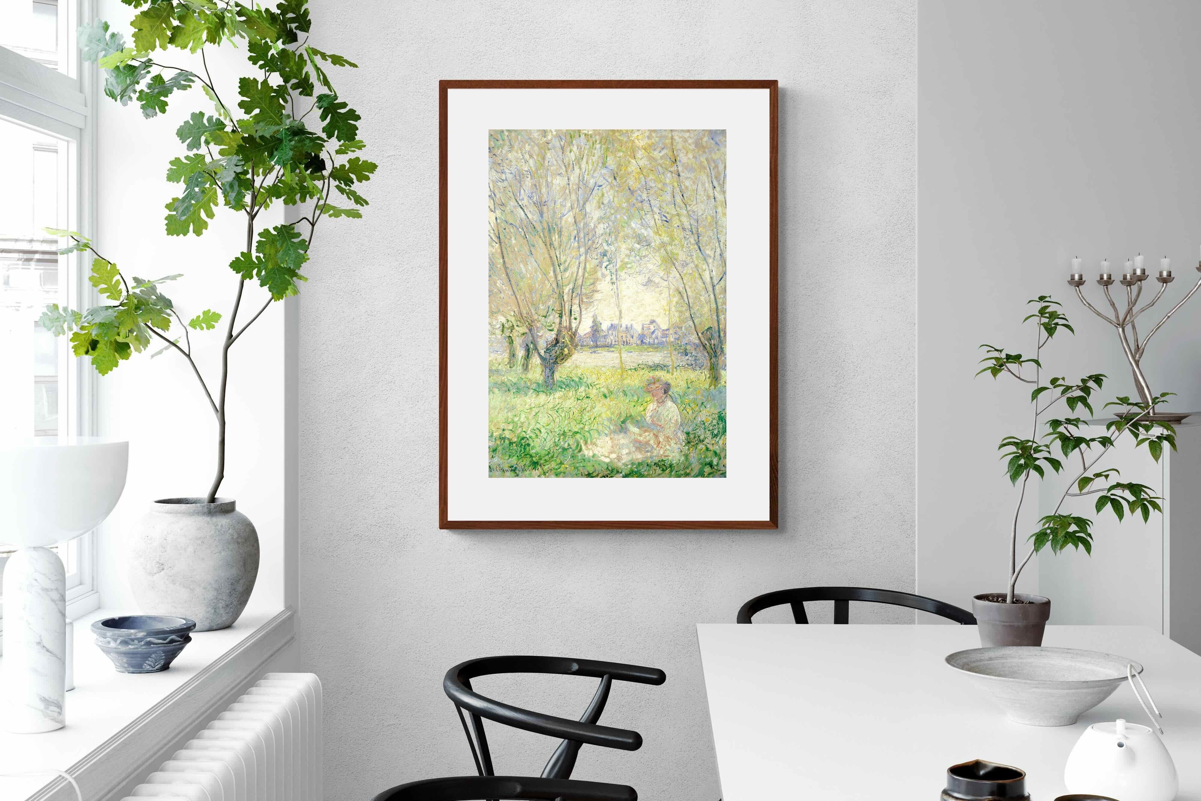 Pixalot ® Woman Seated under the Willows