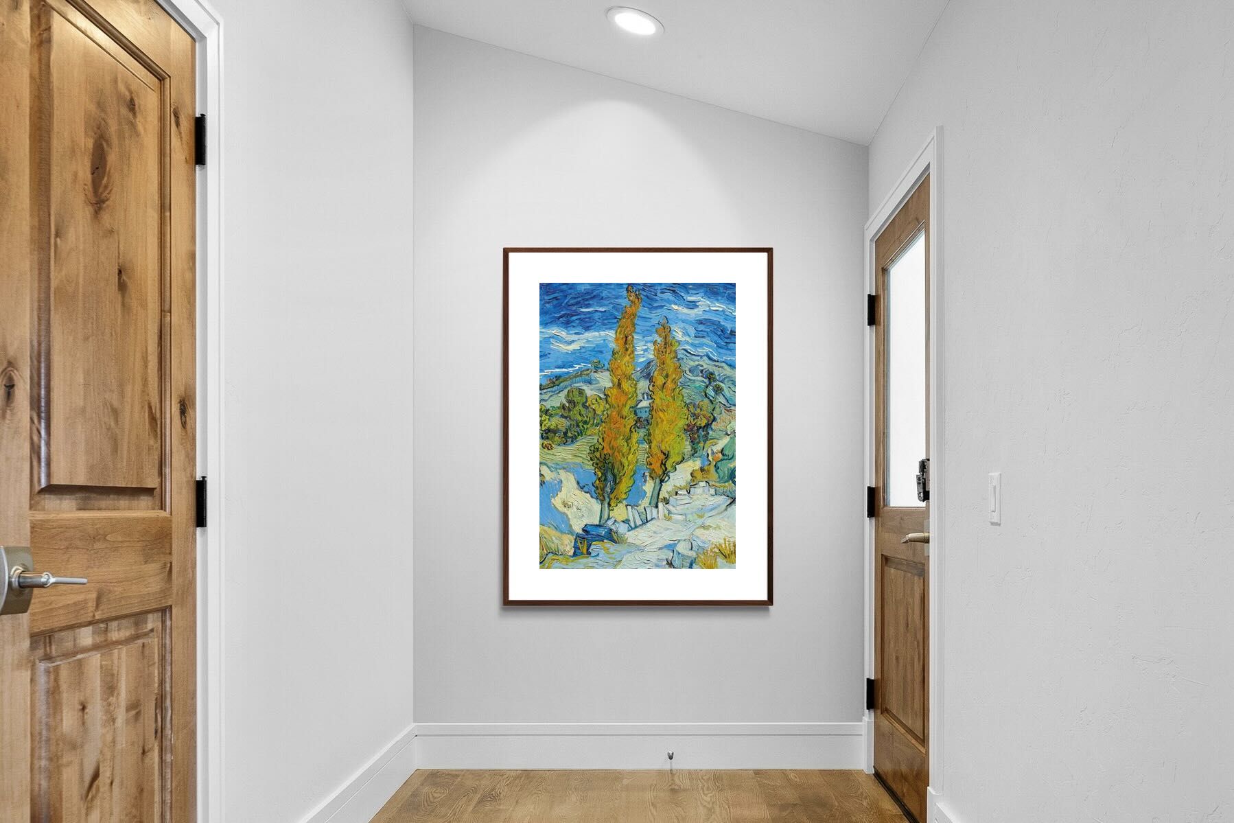 Pixalot Poplars at Saint-Rémy