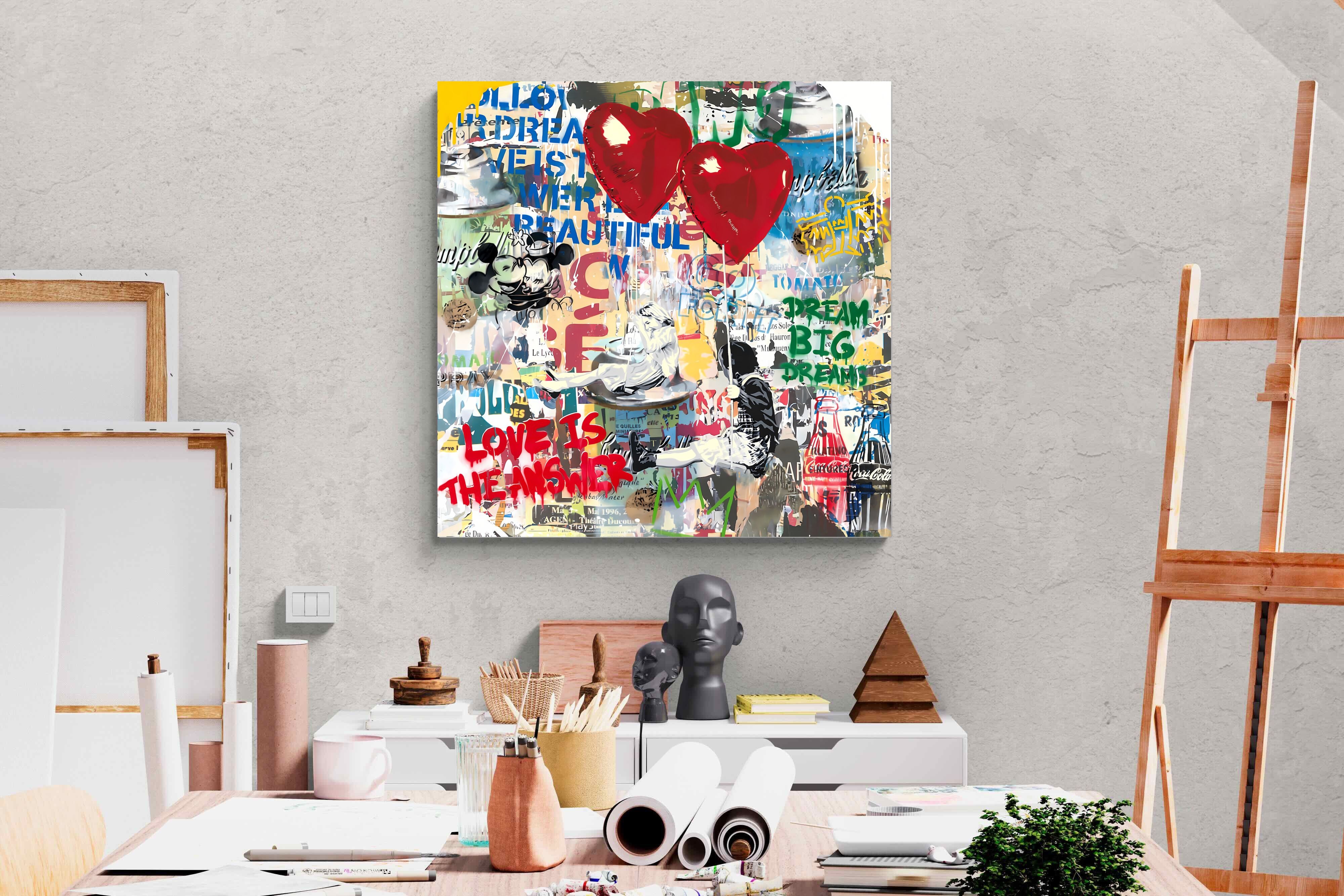 Pixalot Red Balloon Love