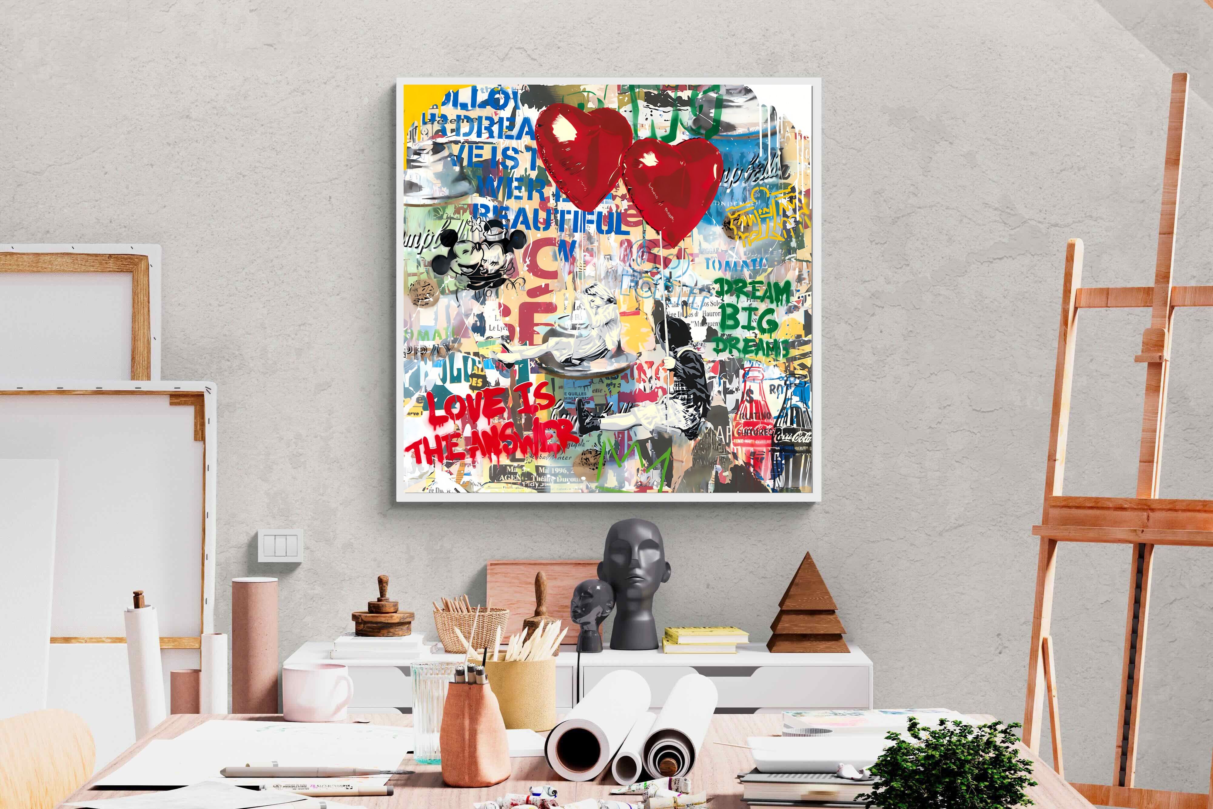 Pixalot Red Balloon Love