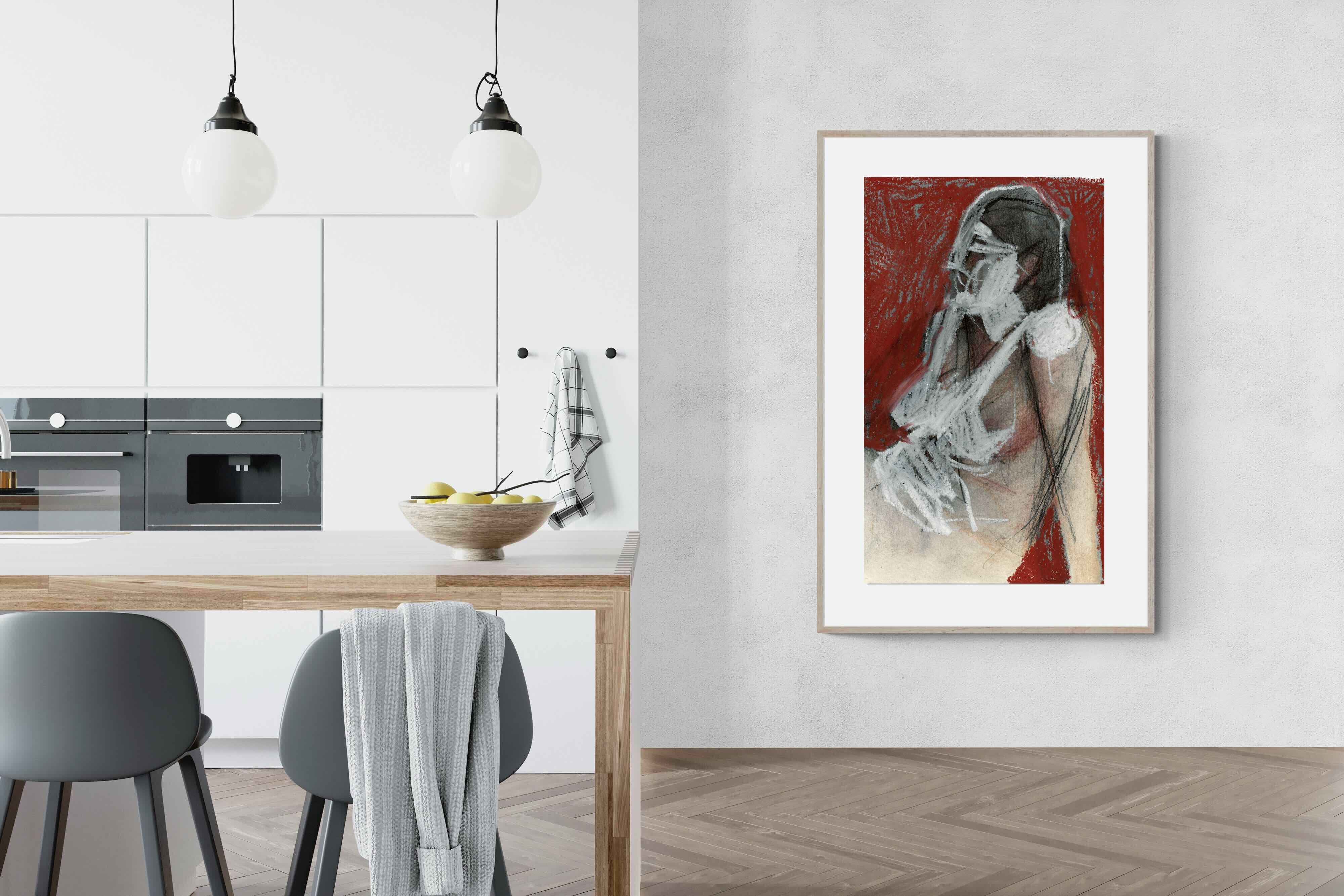 Pixalot Red Drape Study