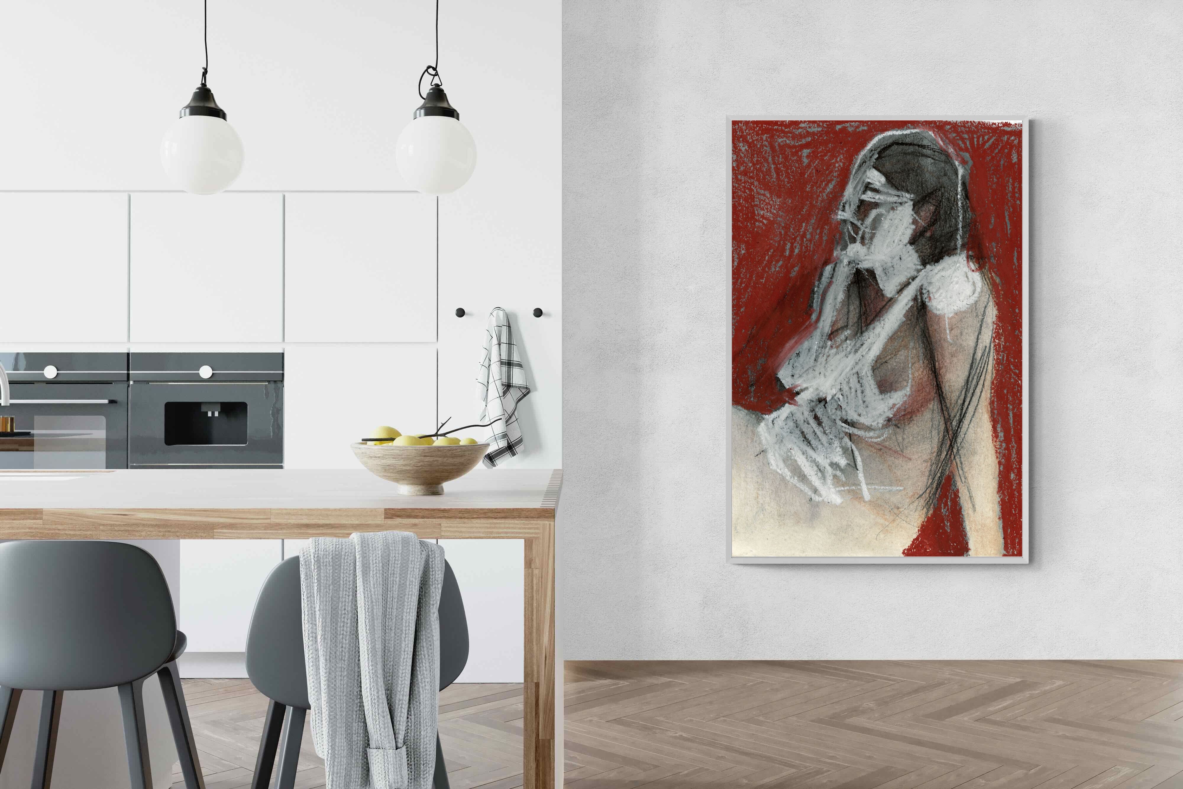 Pixalot Red Drape Study