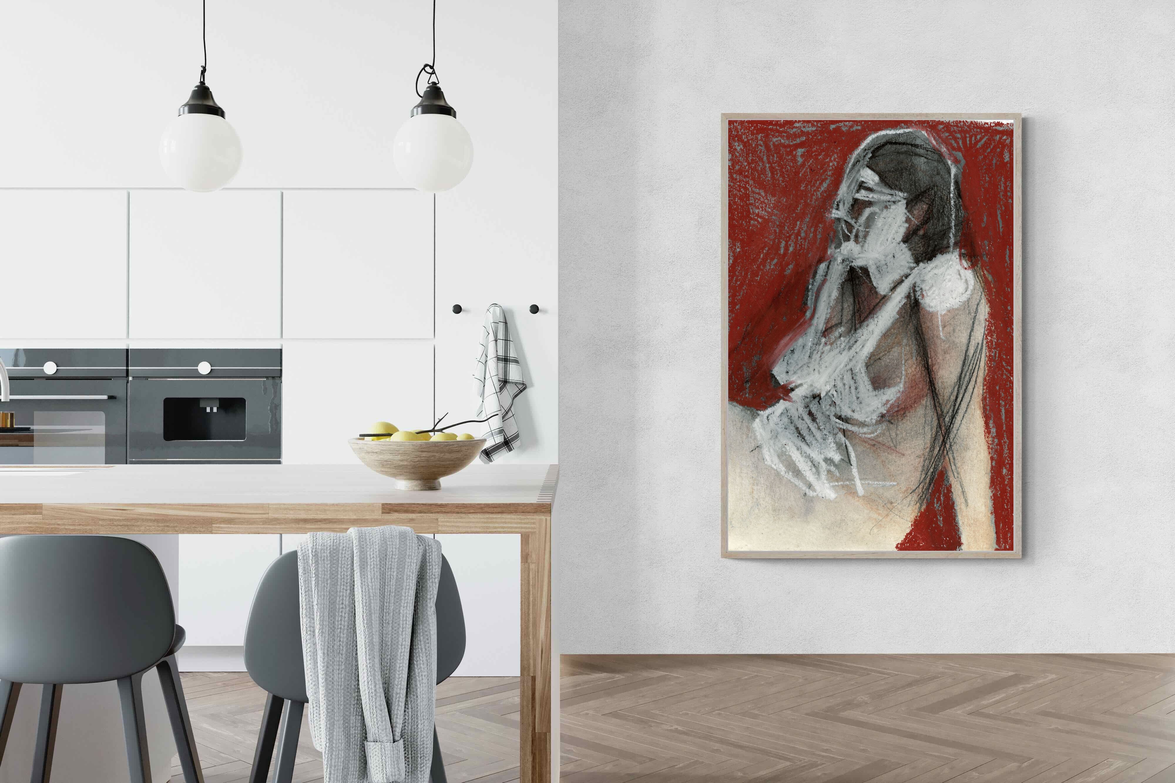 Pixalot Red Drape Study