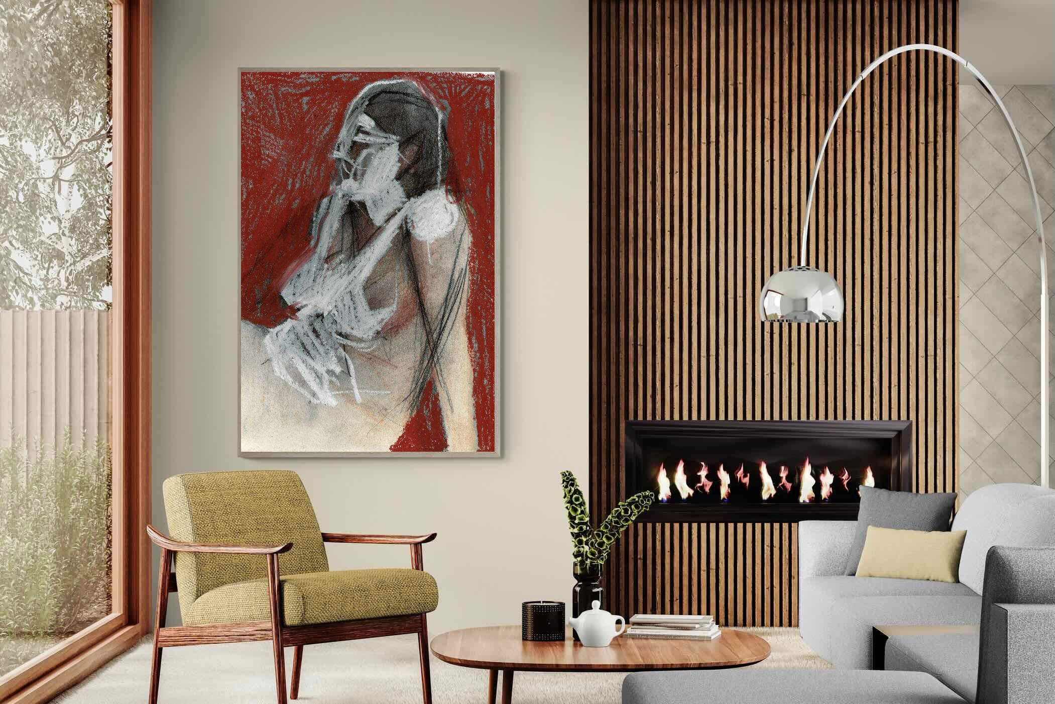 Pixalot Red Drape Study