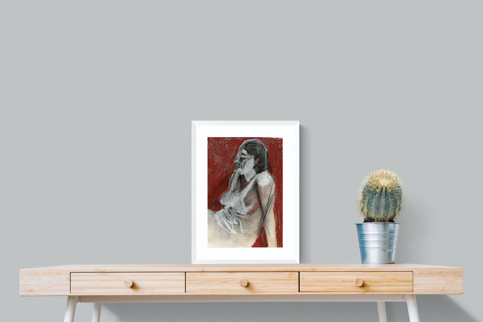 Pixalot Red Drape Study