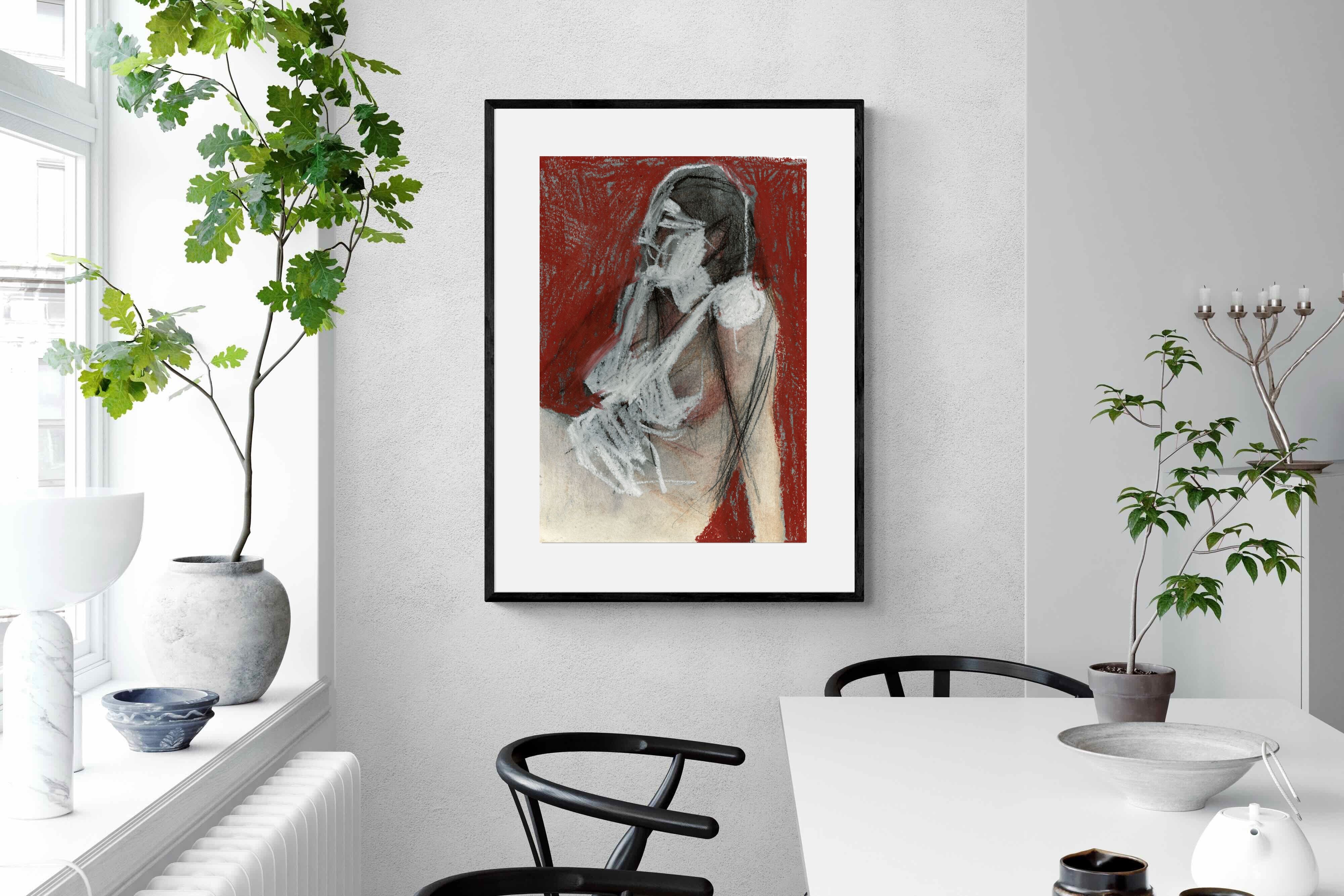 Pixalot Red Drape Study