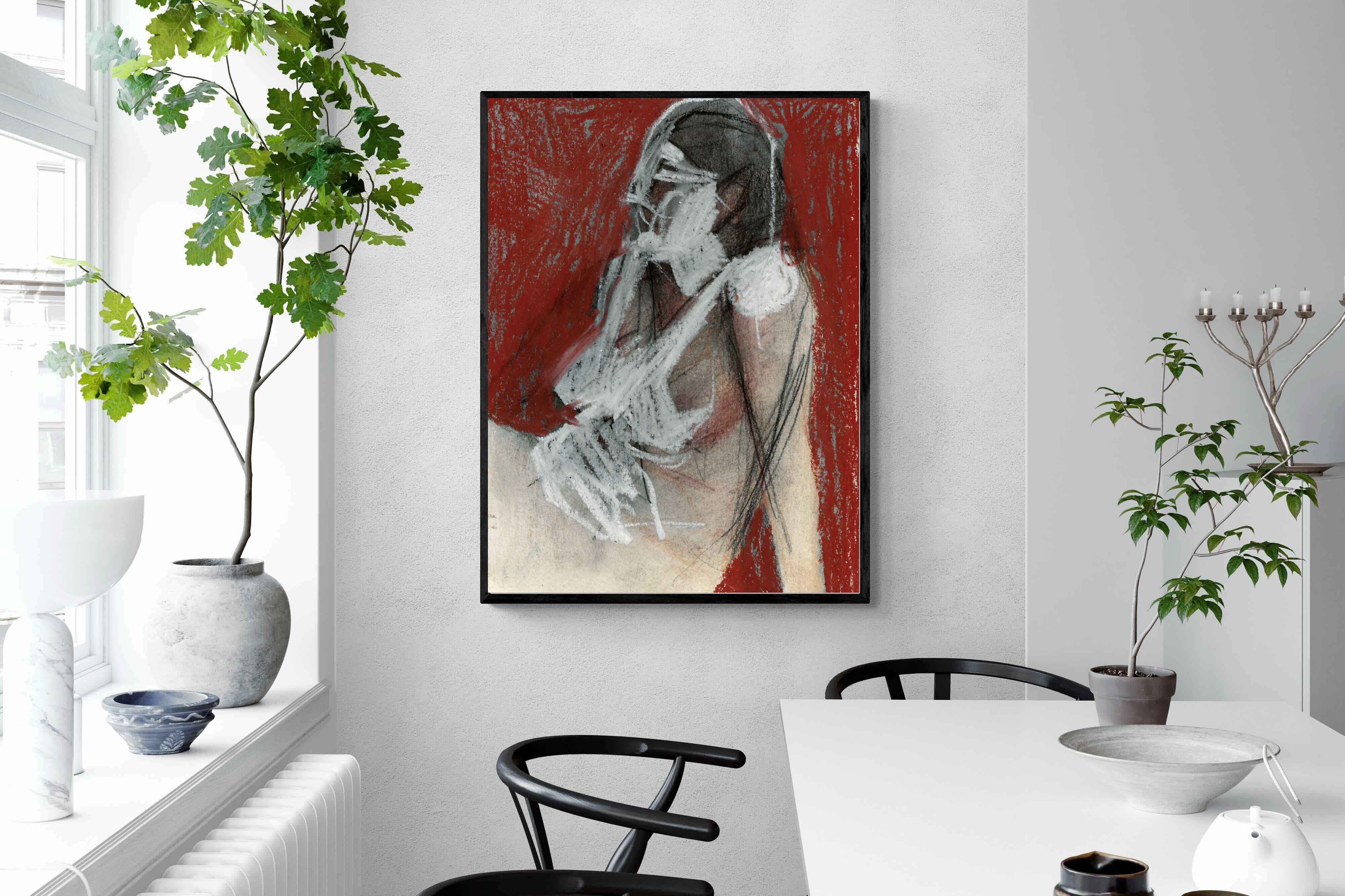 Pixalot Red Drape Study