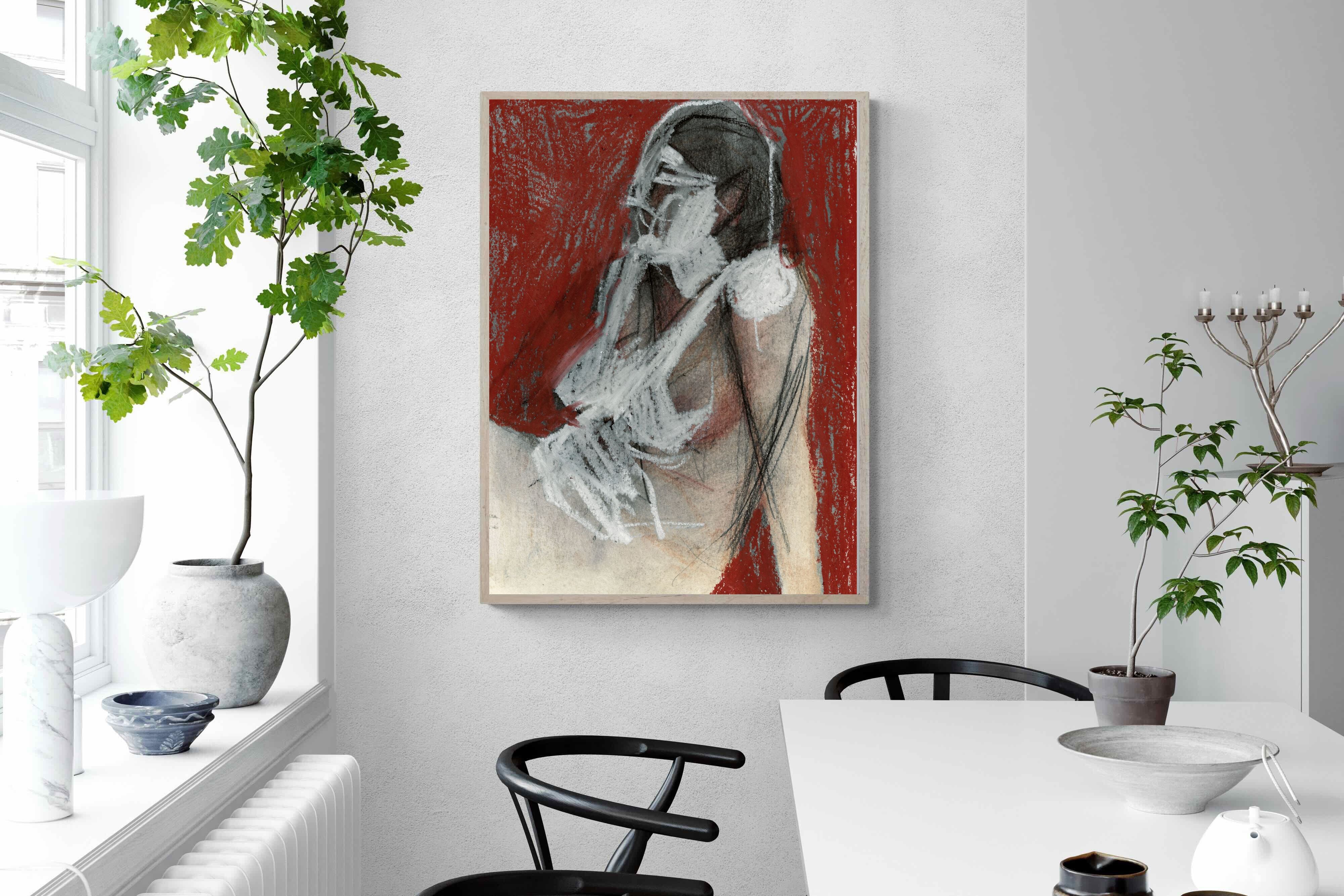 Pixalot Red Drape Study