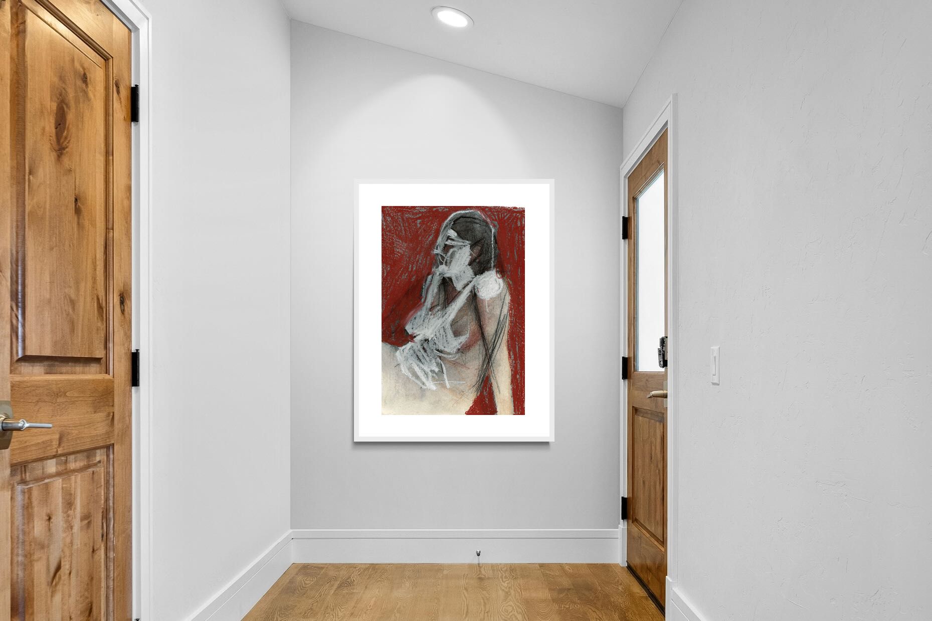 Pixalot Red Drape Study