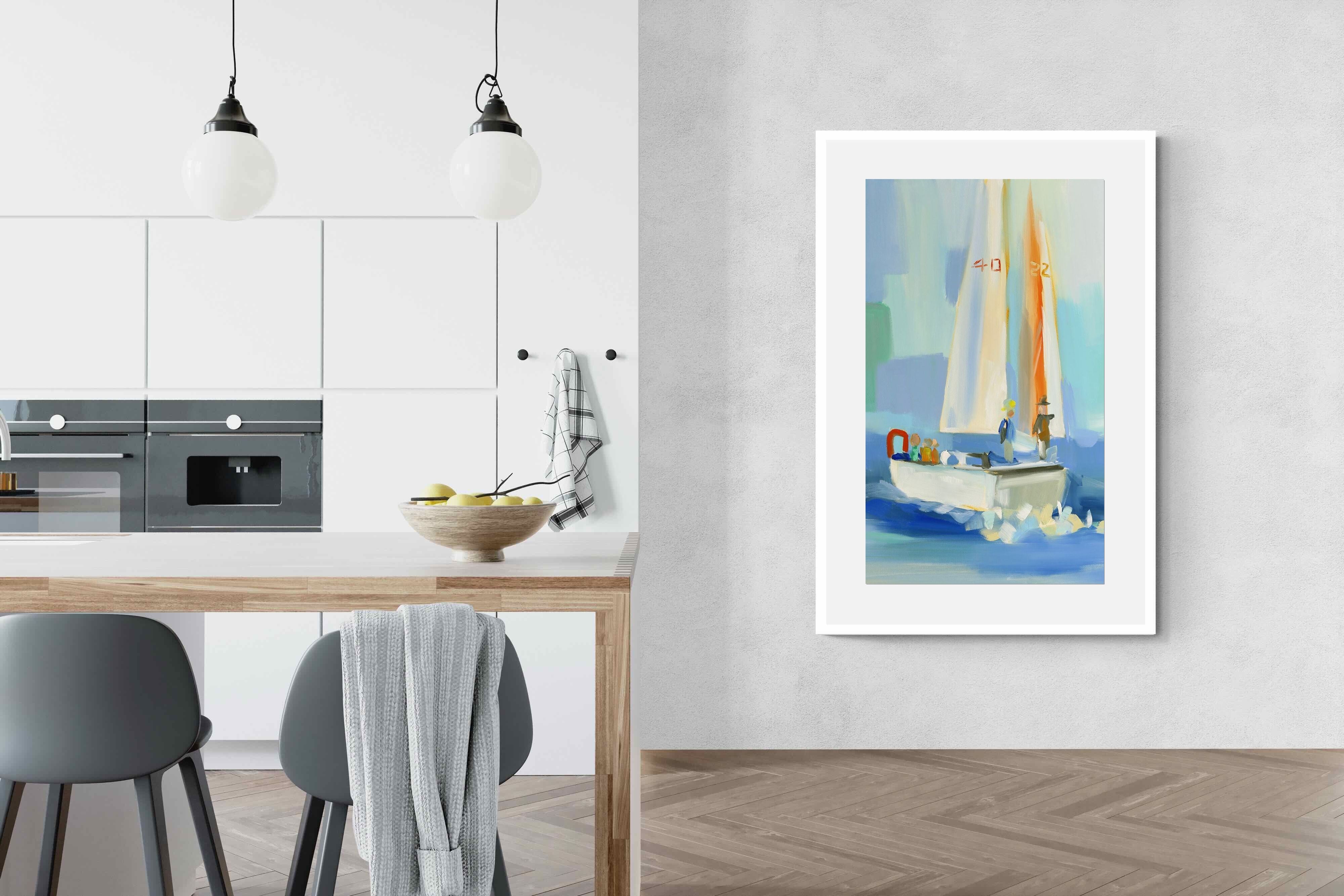 Pixalot Sailboat on the Water