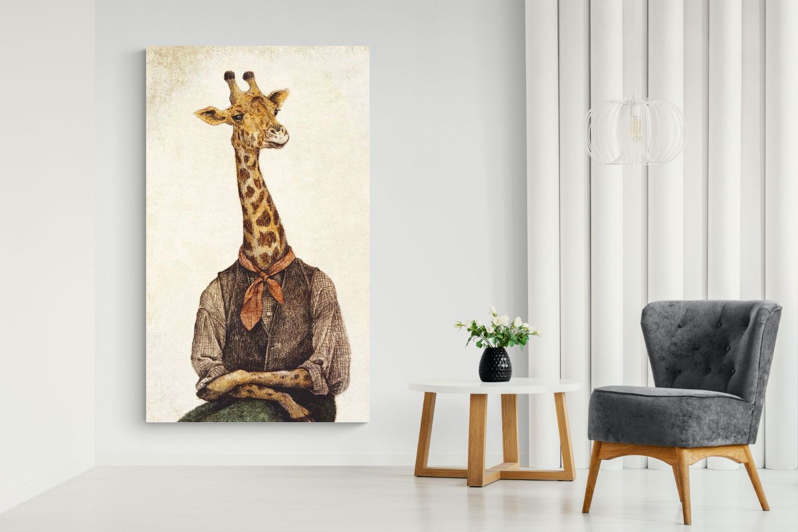Pixalot Sartorial Giraffe