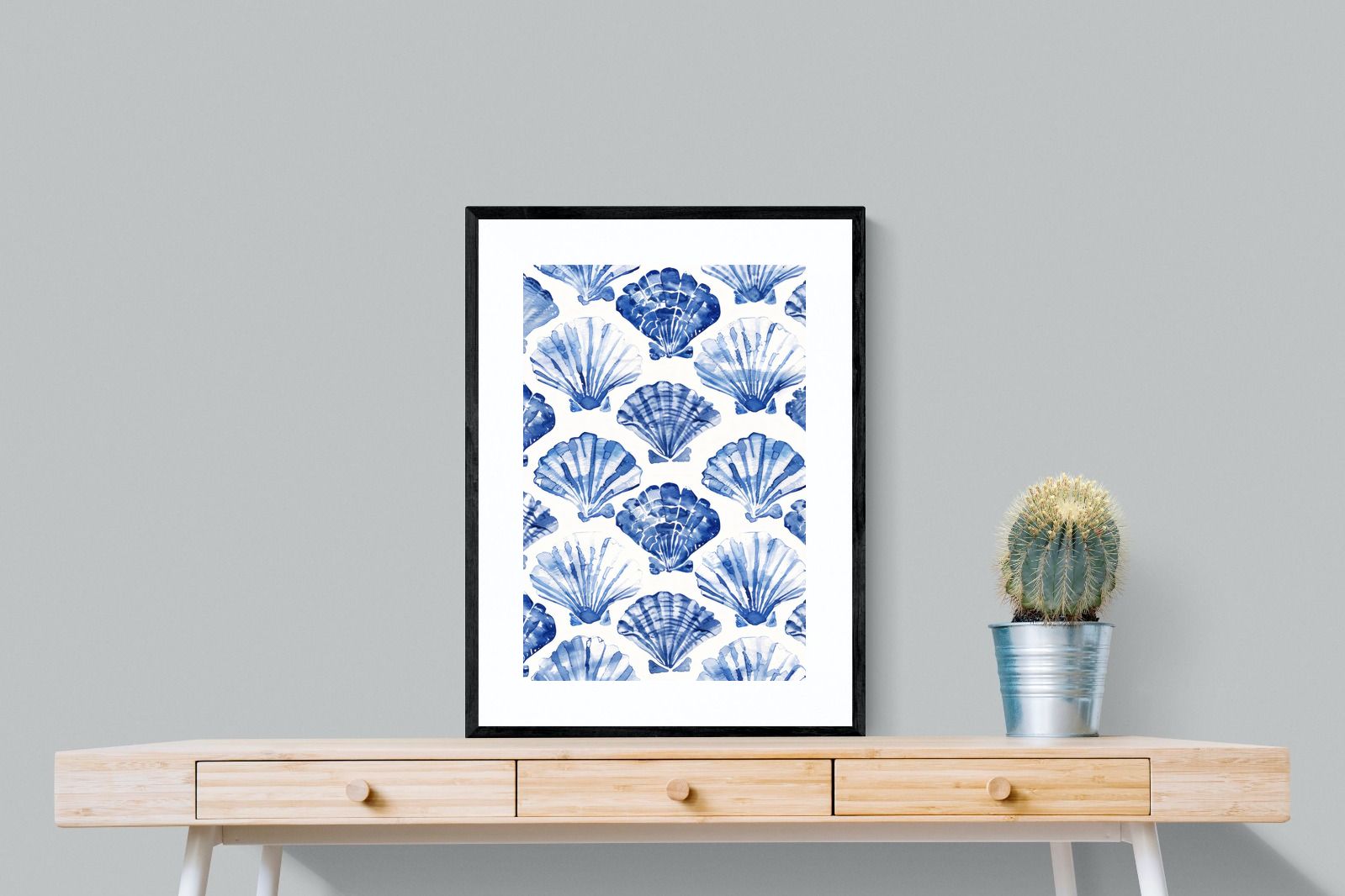 Pixalot Shell Pattern in Blue