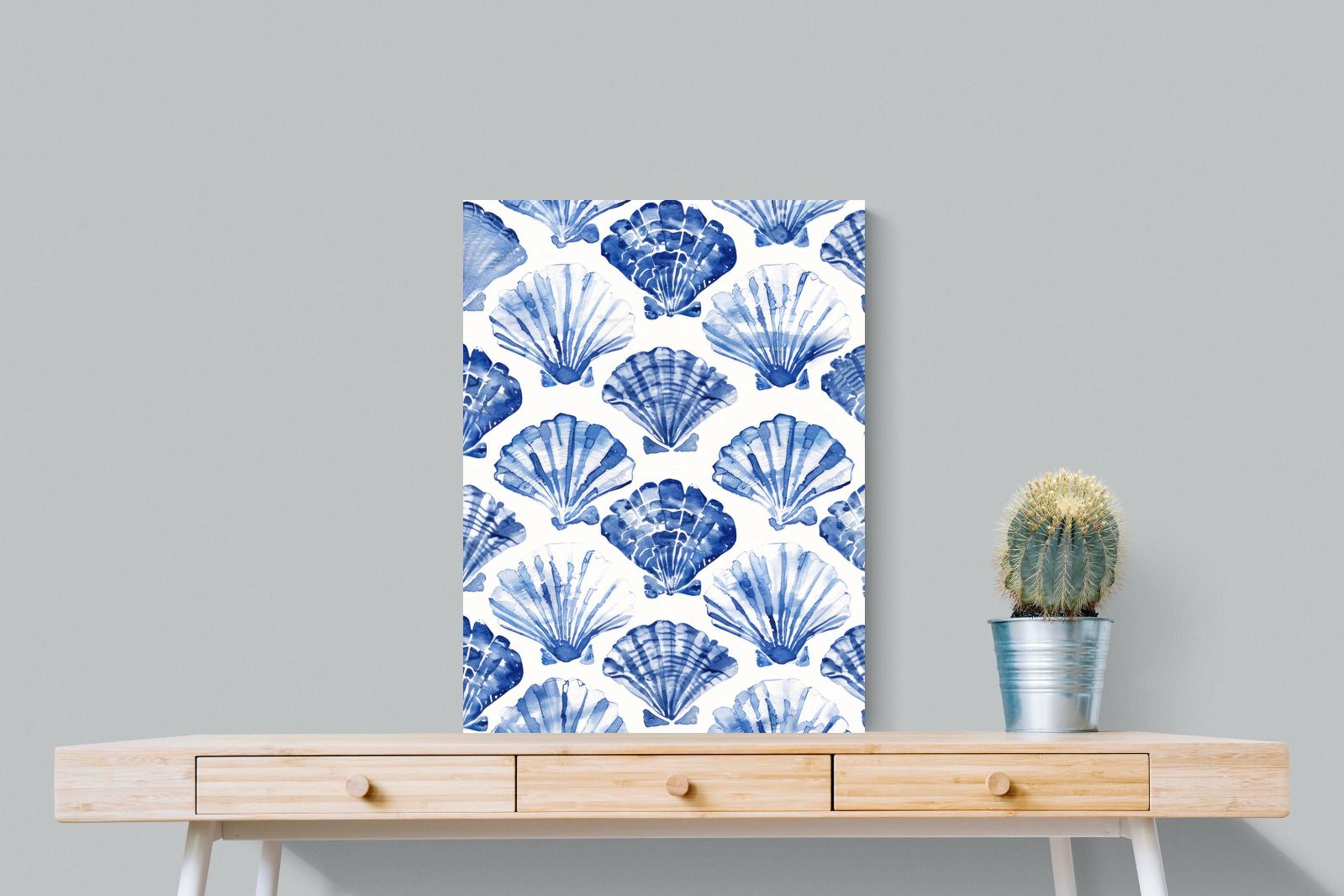 Pixalot Shell Pattern in Blue