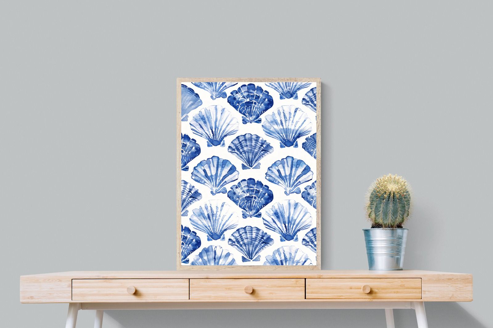 Pixalot Shell Pattern in Blue