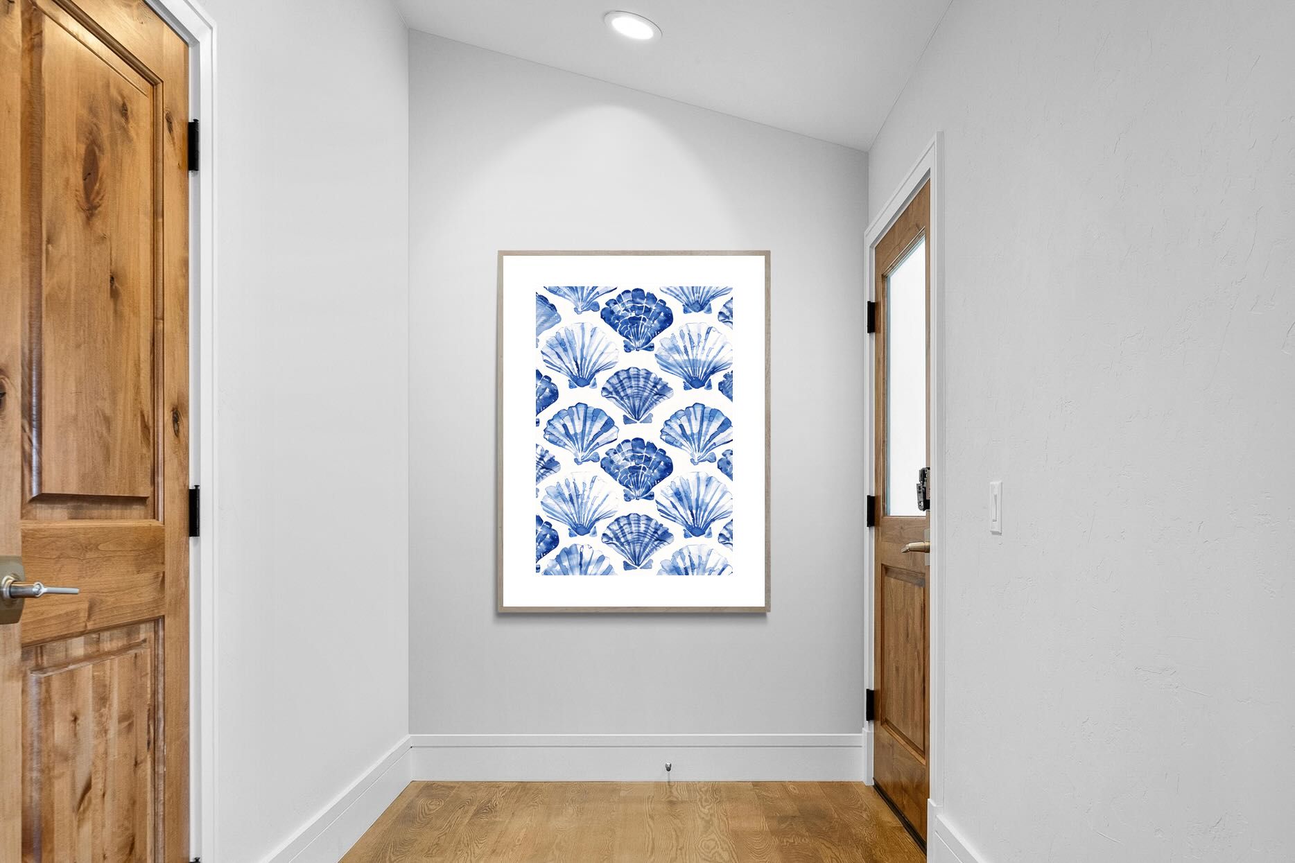 Pixalot Shell Pattern in Blue