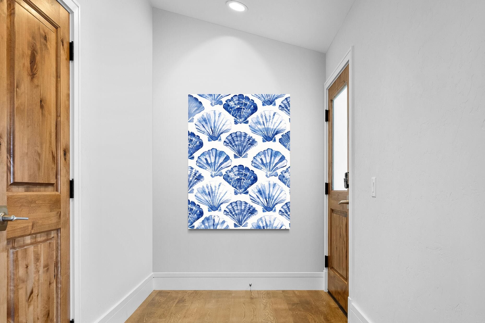 Pixalot Shell Pattern in Blue