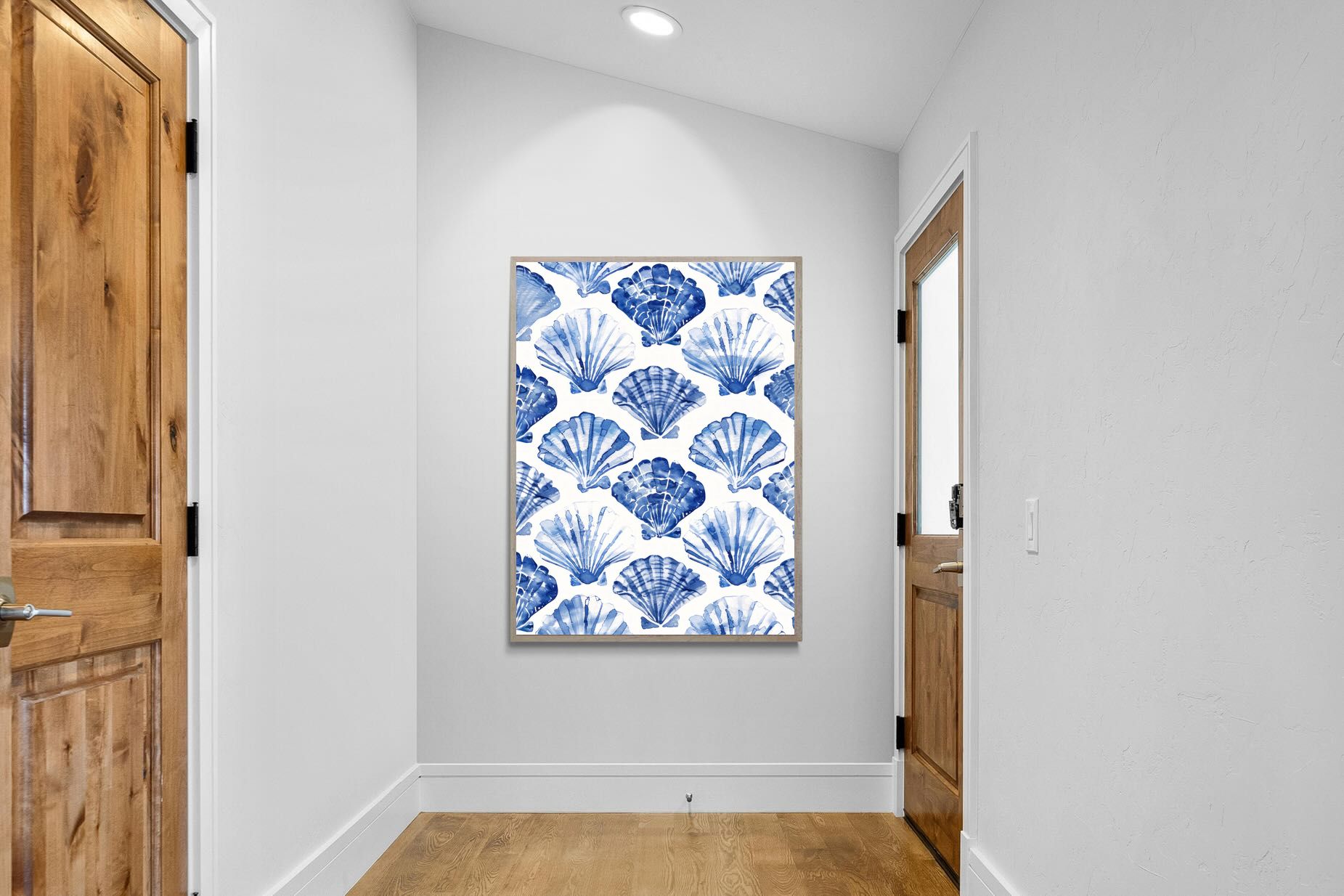 Pixalot Shell Pattern in Blue