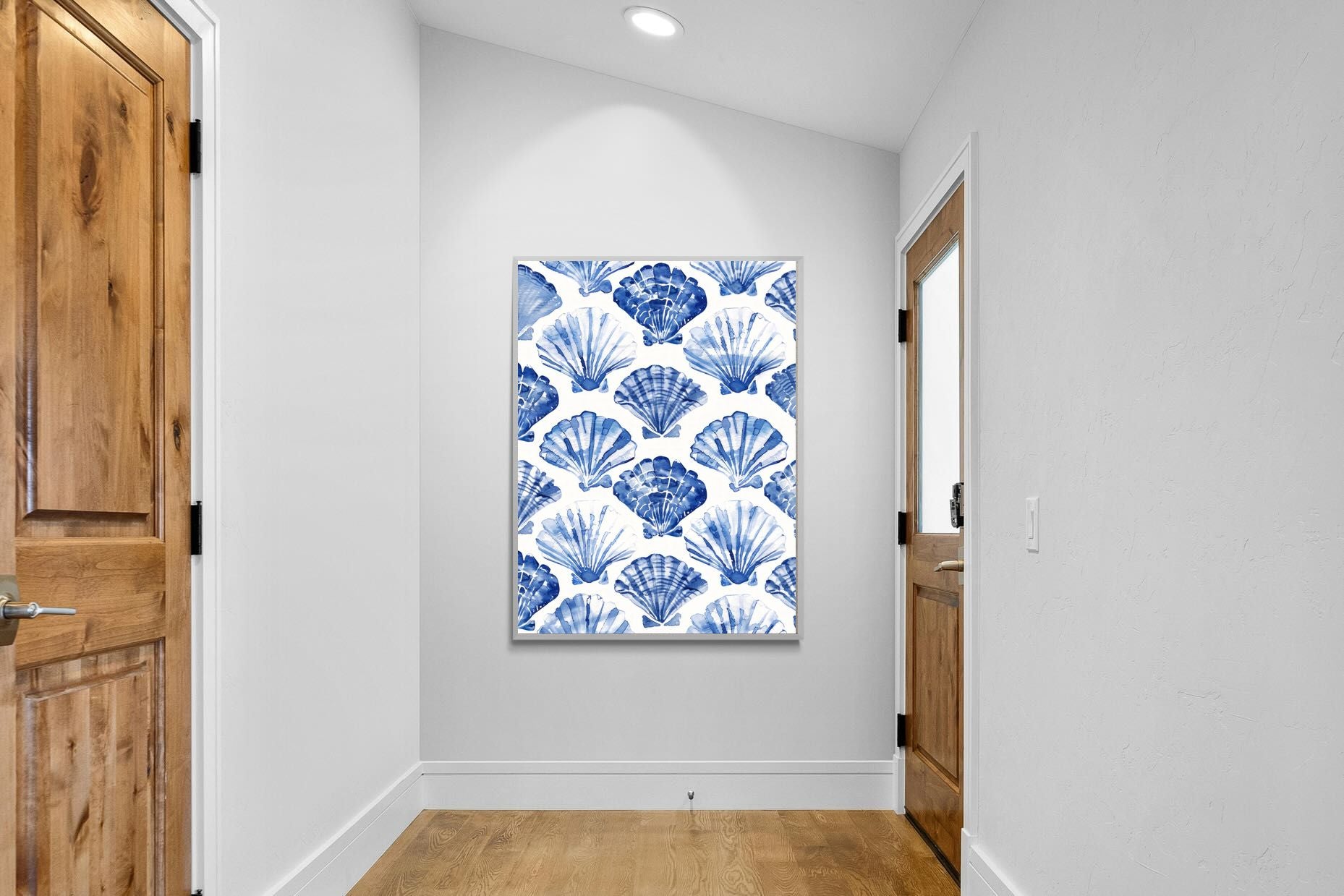 Pixalot Shell Pattern in Blue