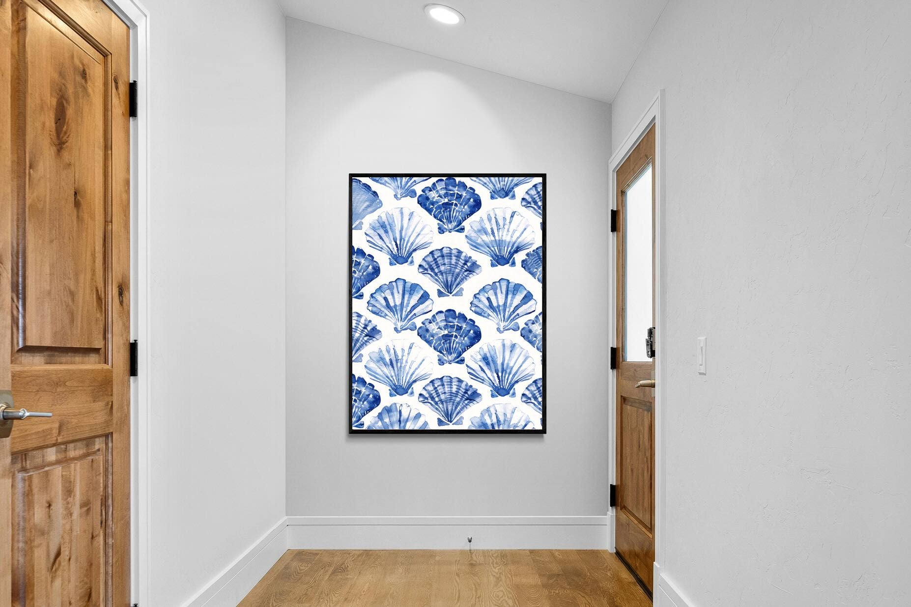 Pixalot Shell Pattern in Blue