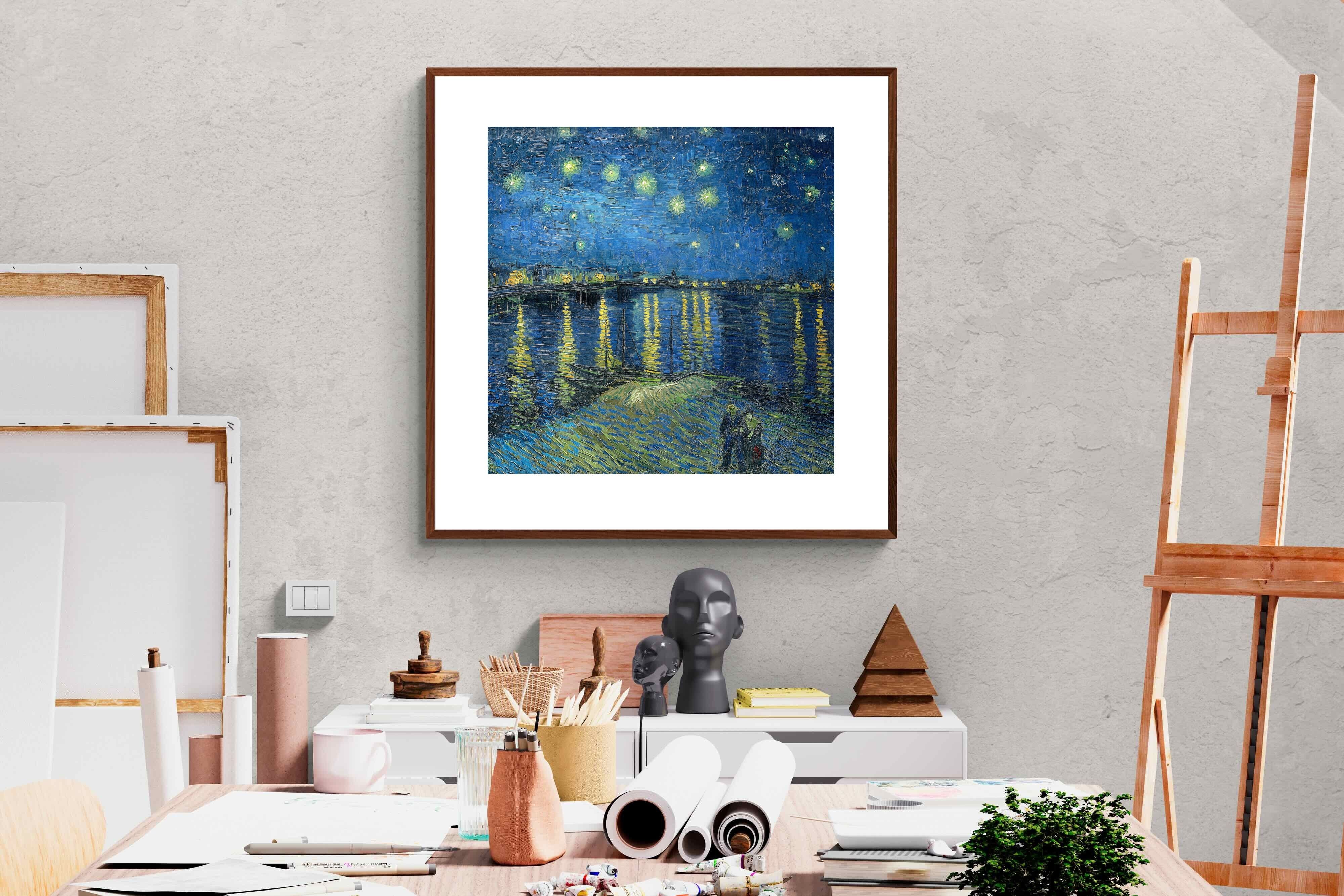 Pixalot Starry Night Over the Rhone