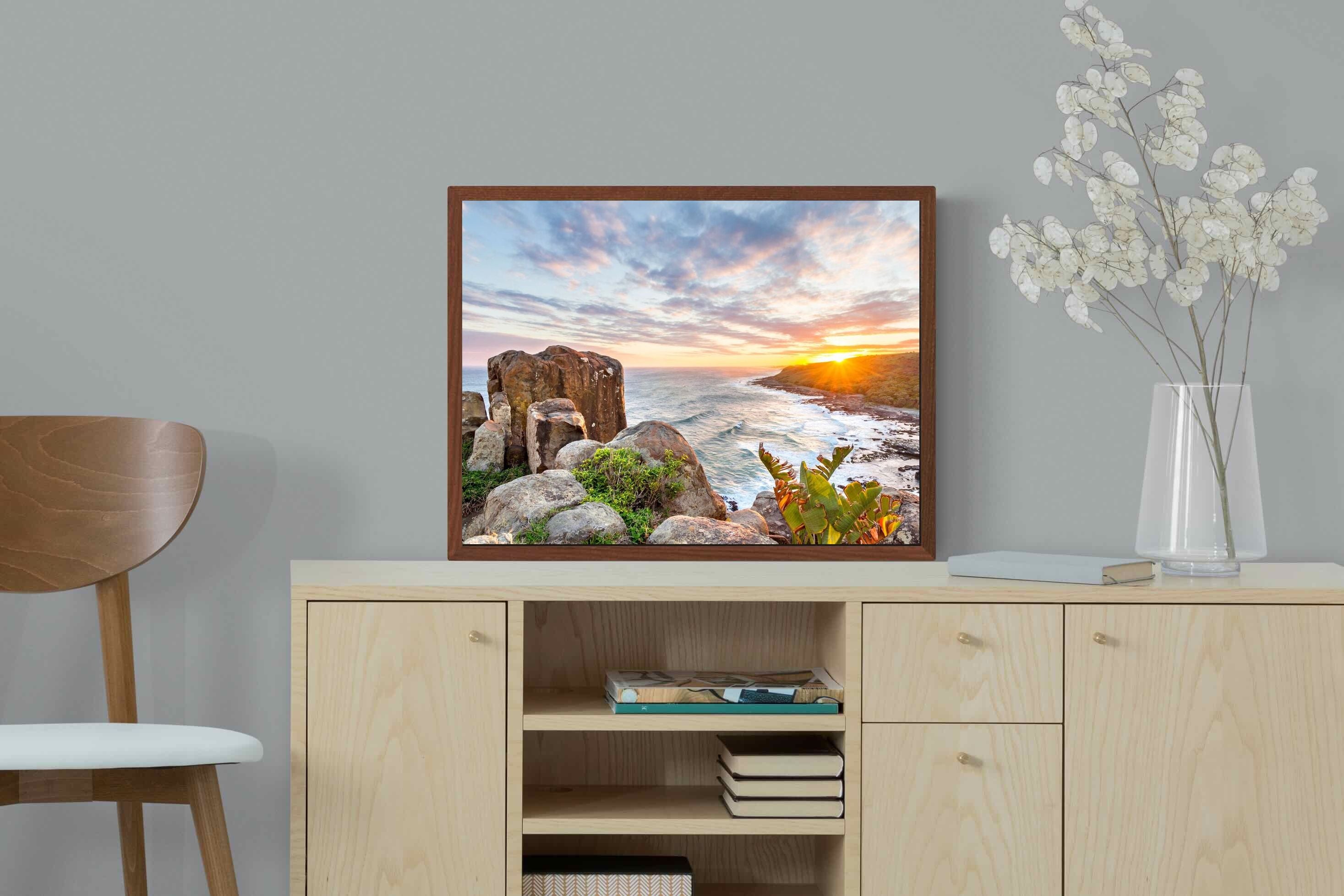 Pixalot ® Sunrise Over Rocky Bluff