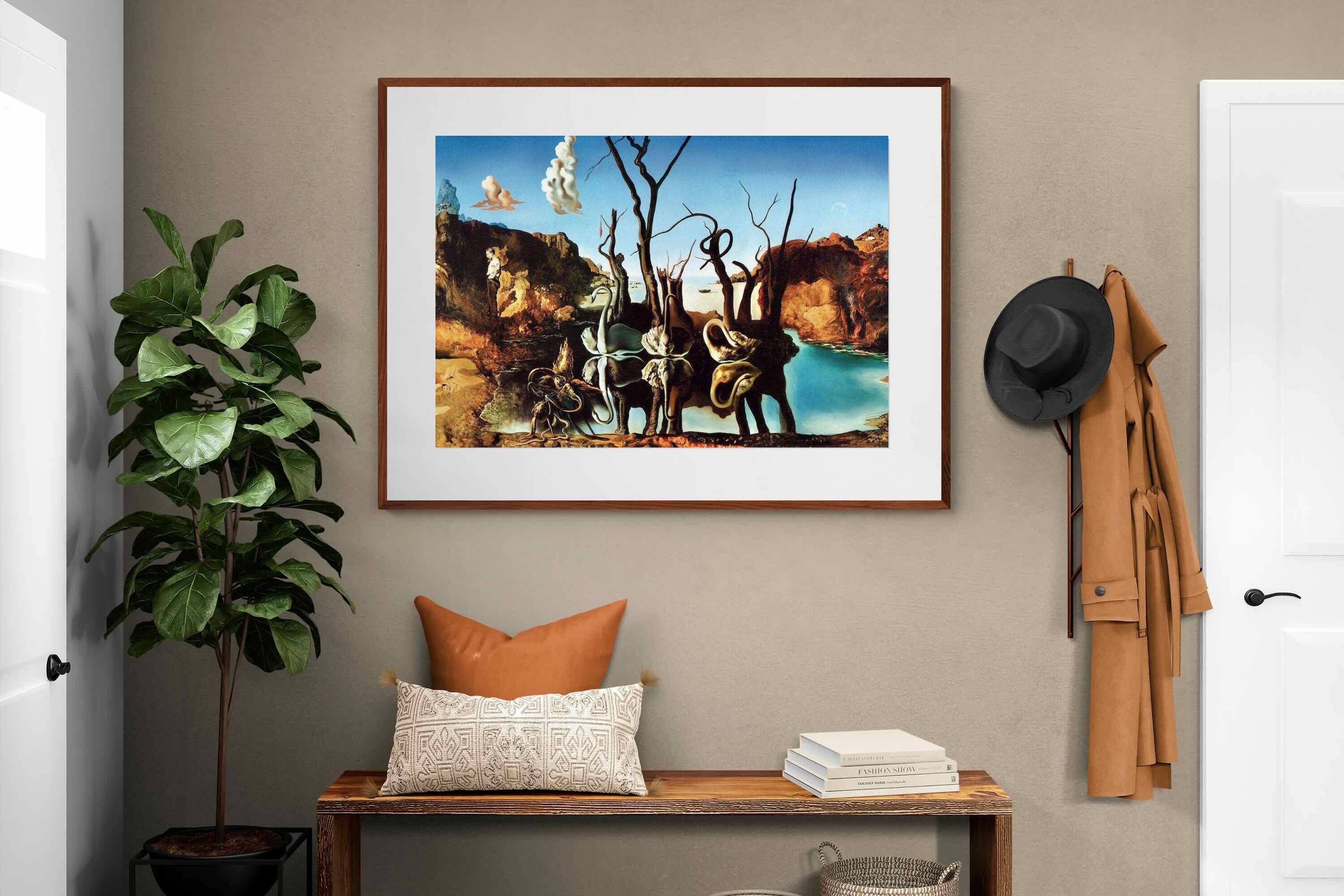 Pixalot ® Swans Reflecting Elephants