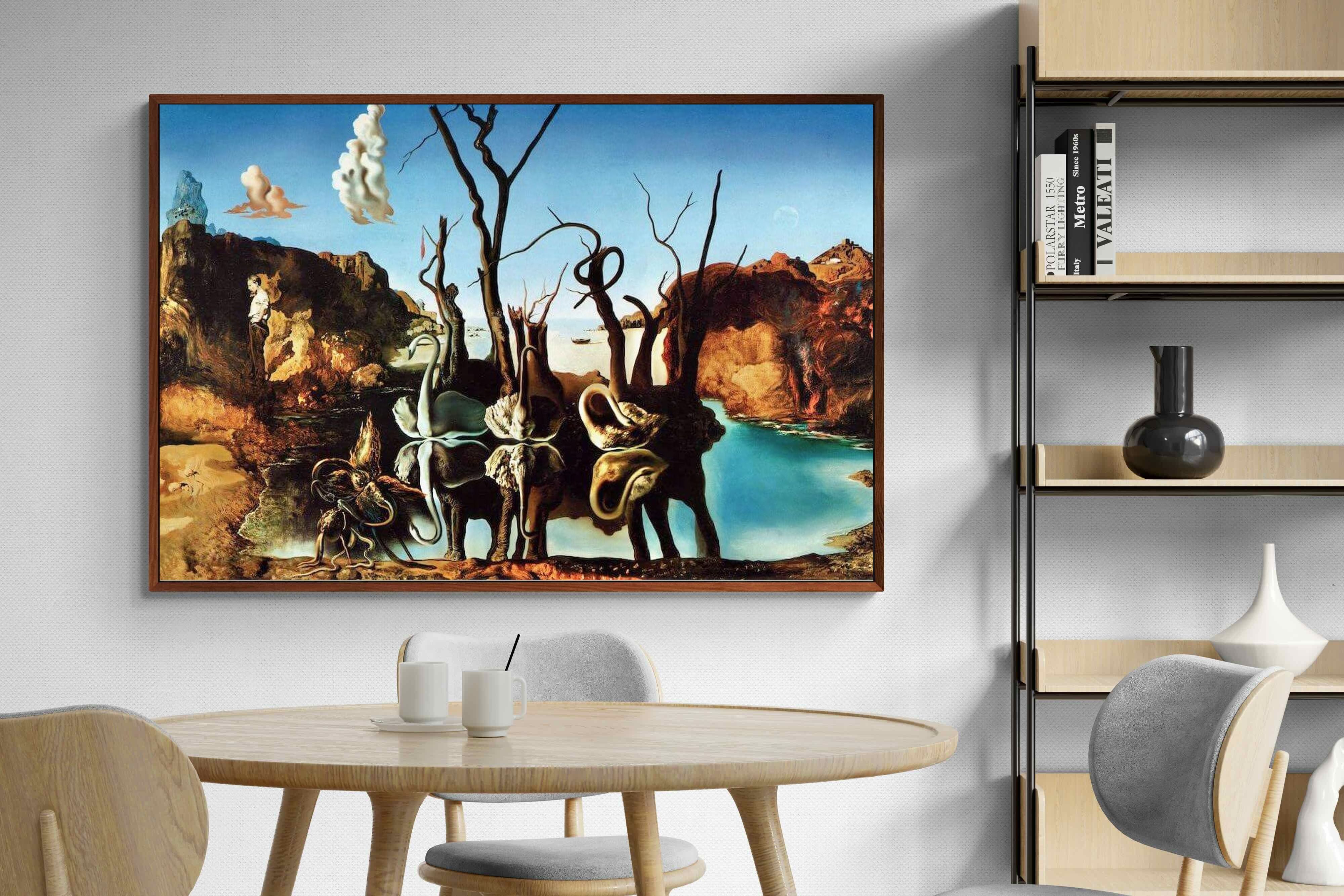 Pixalot ® Swans Reflecting Elephants