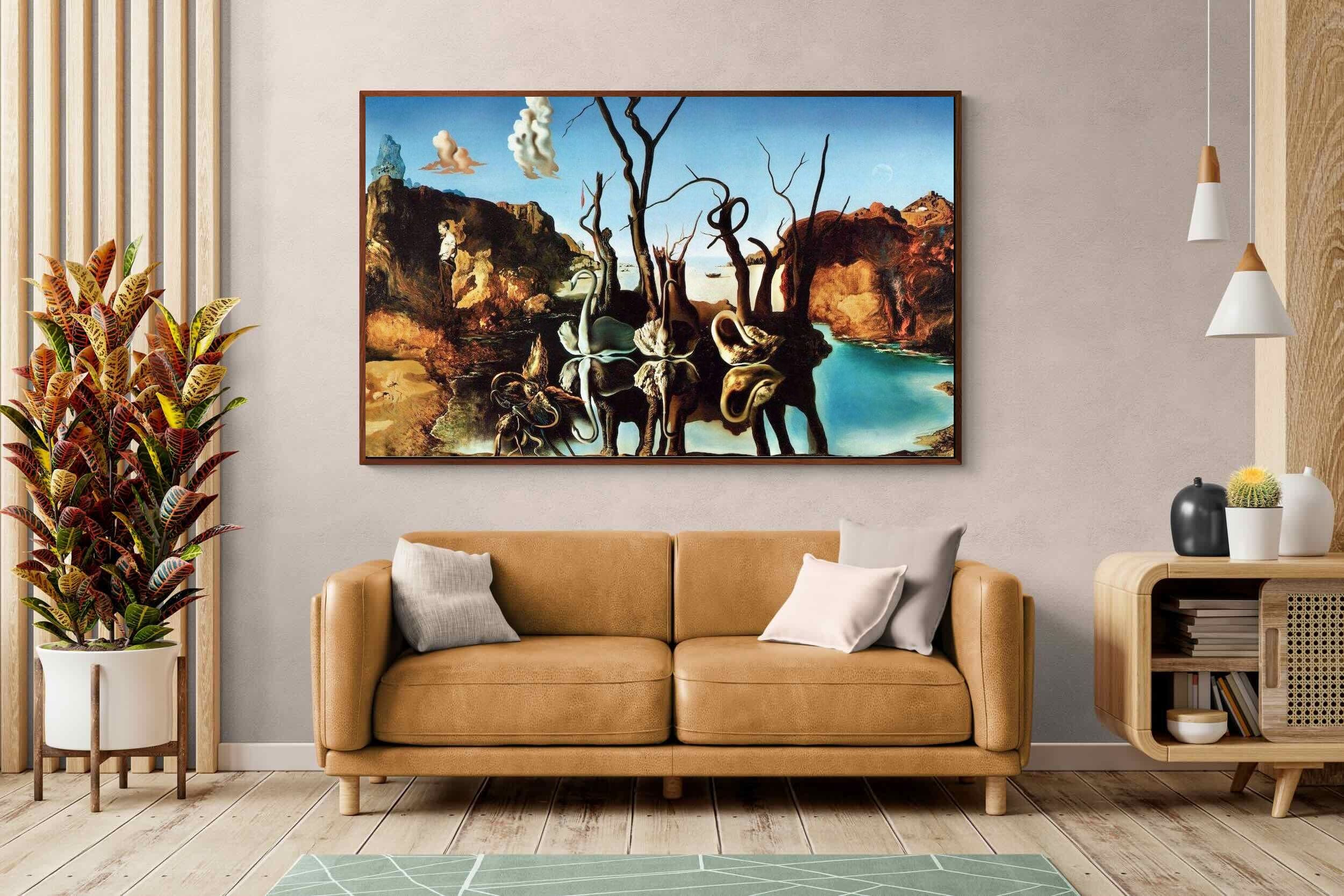 Pixalot ® Swans Reflecting Elephants