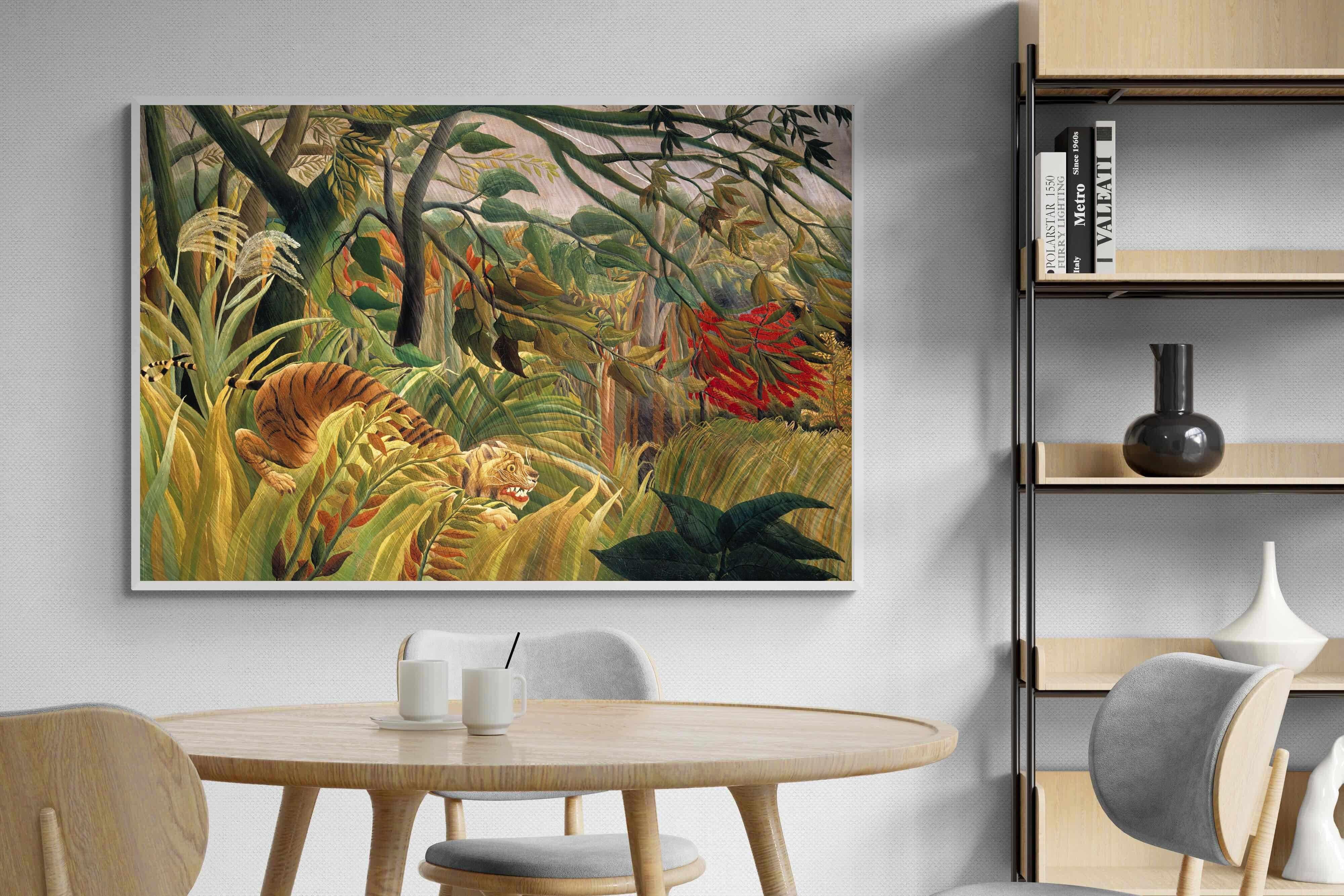 Pixalot Tiger in a Tropical Storm