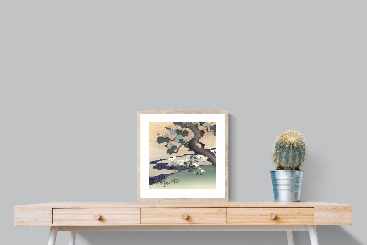 Pixalot Tree and Chrysanthemums