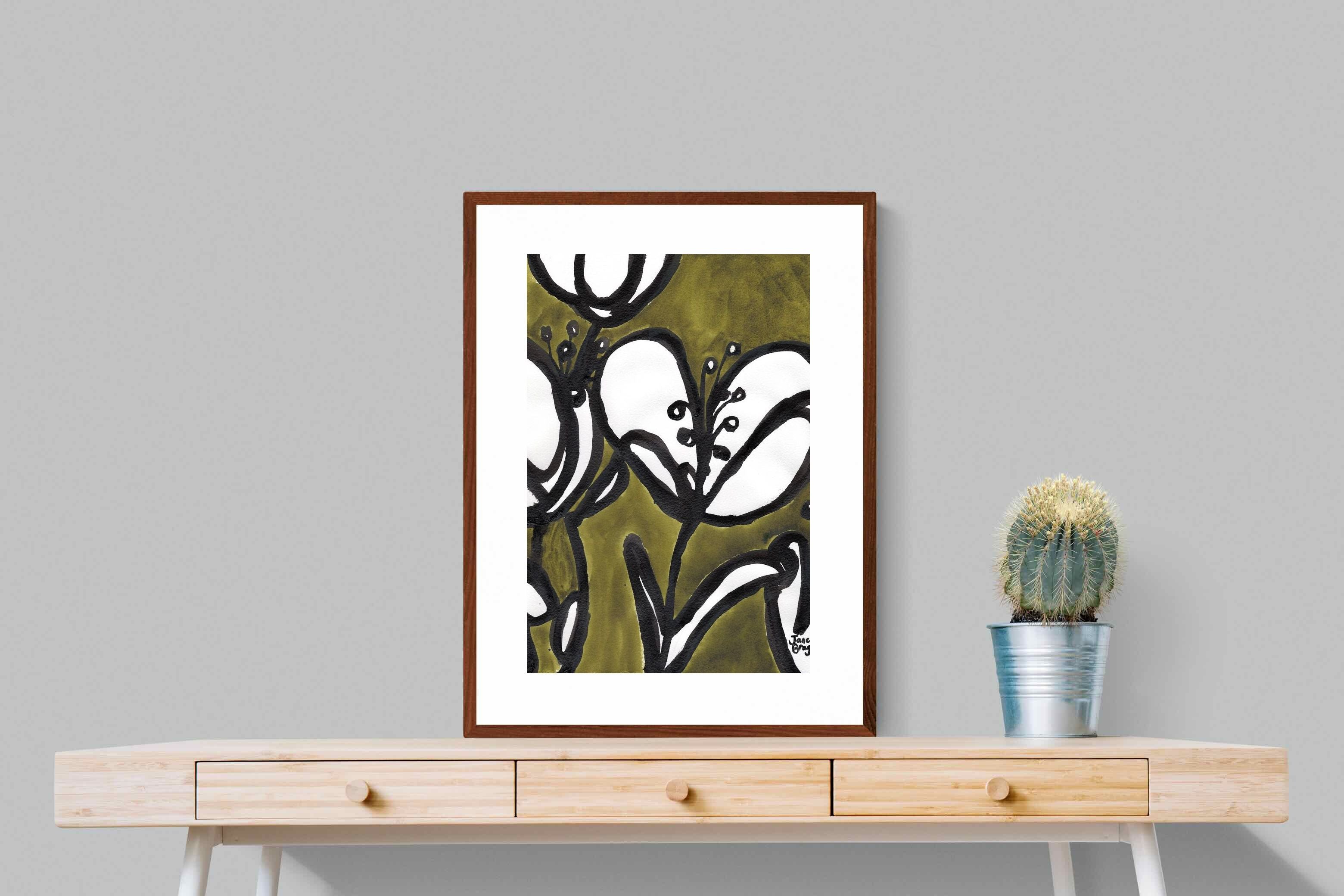 Pixalot Tulips In Moss Green