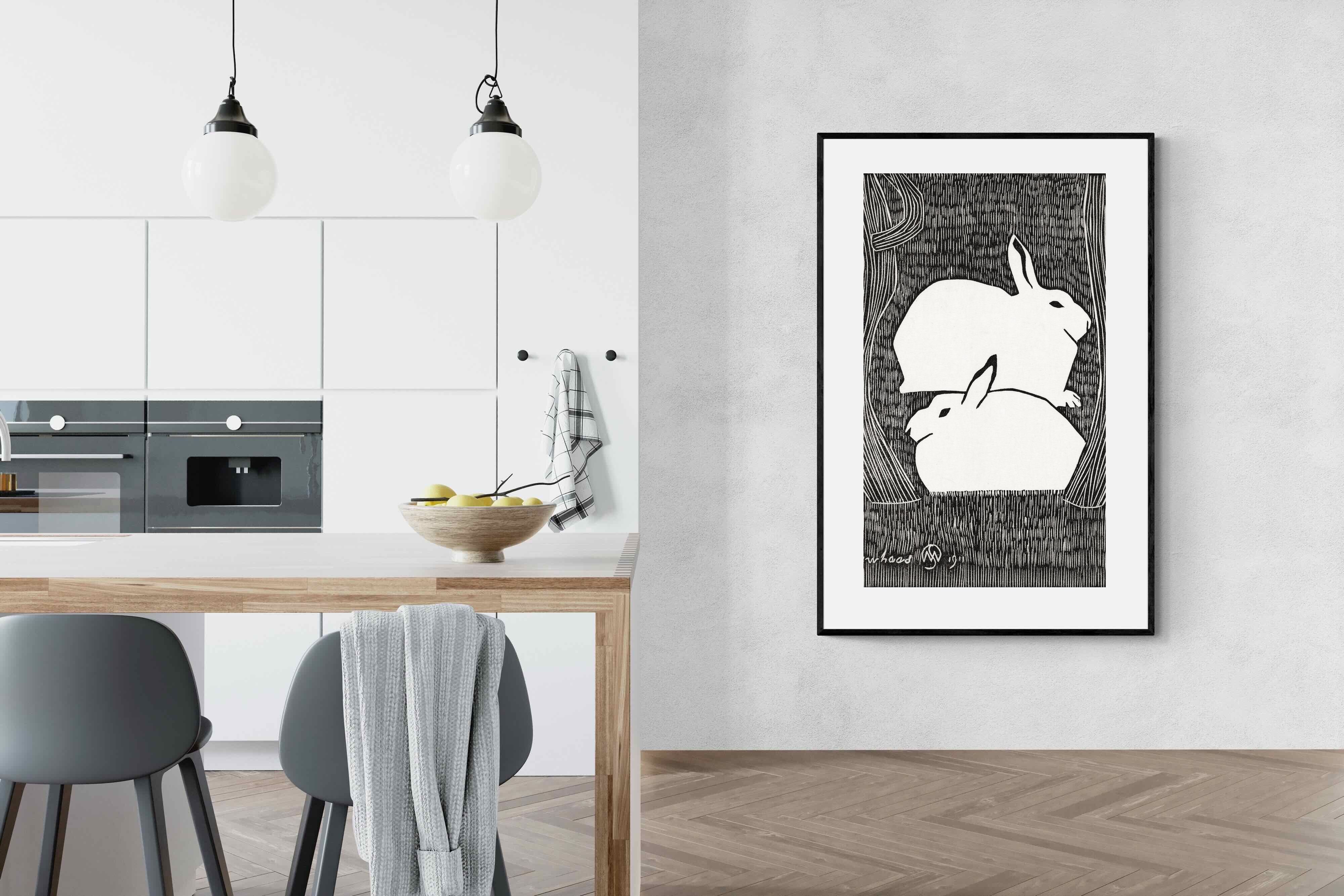 Pixalot Two Snow Hares