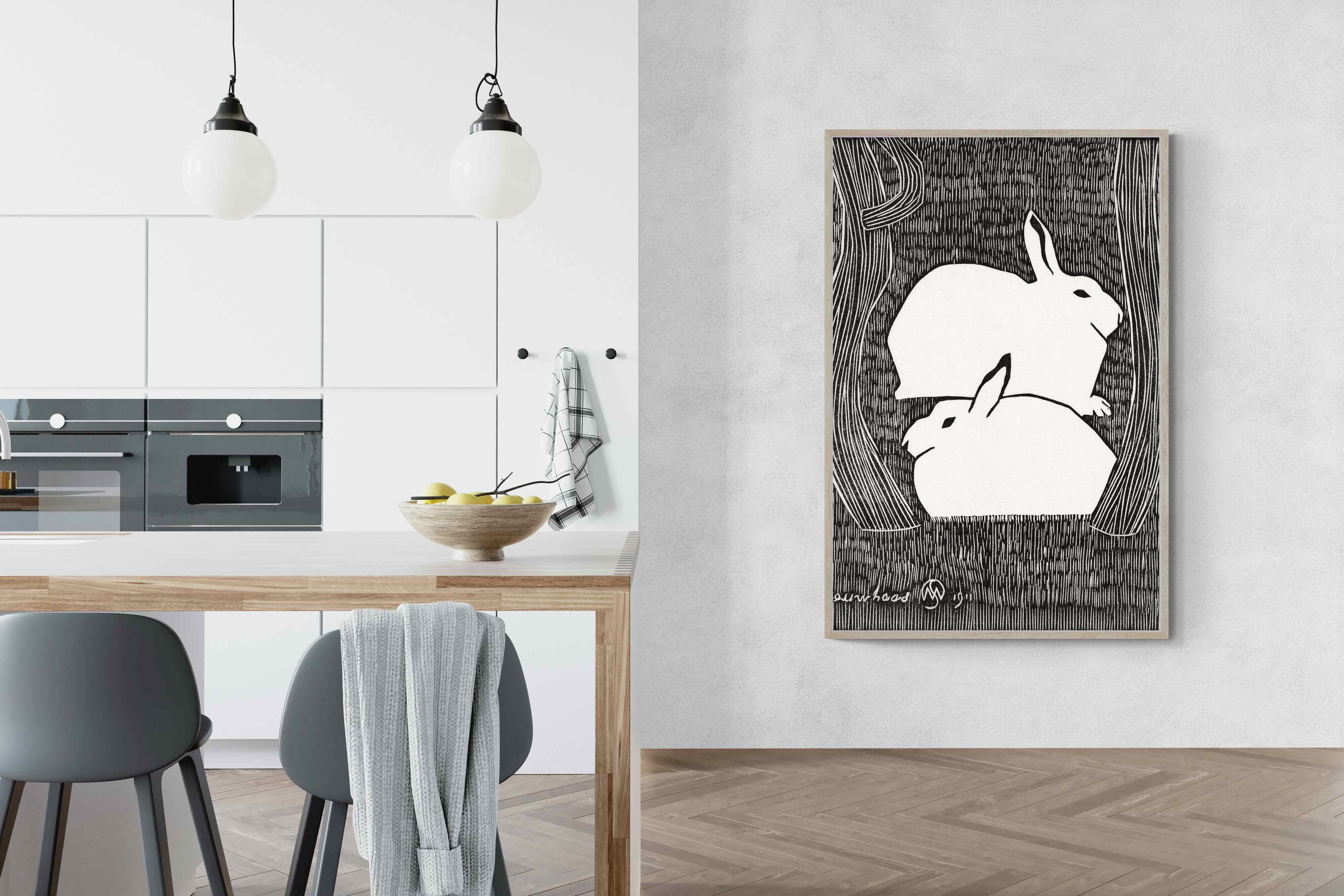 Pixalot Two Snow Hares