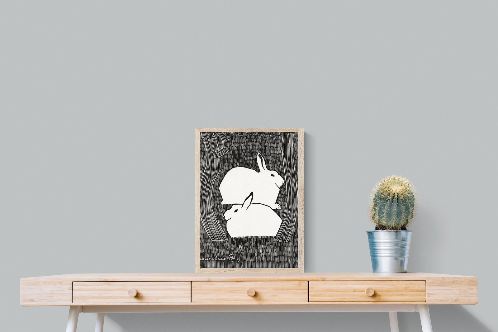 Pixalot Two Snow Hares