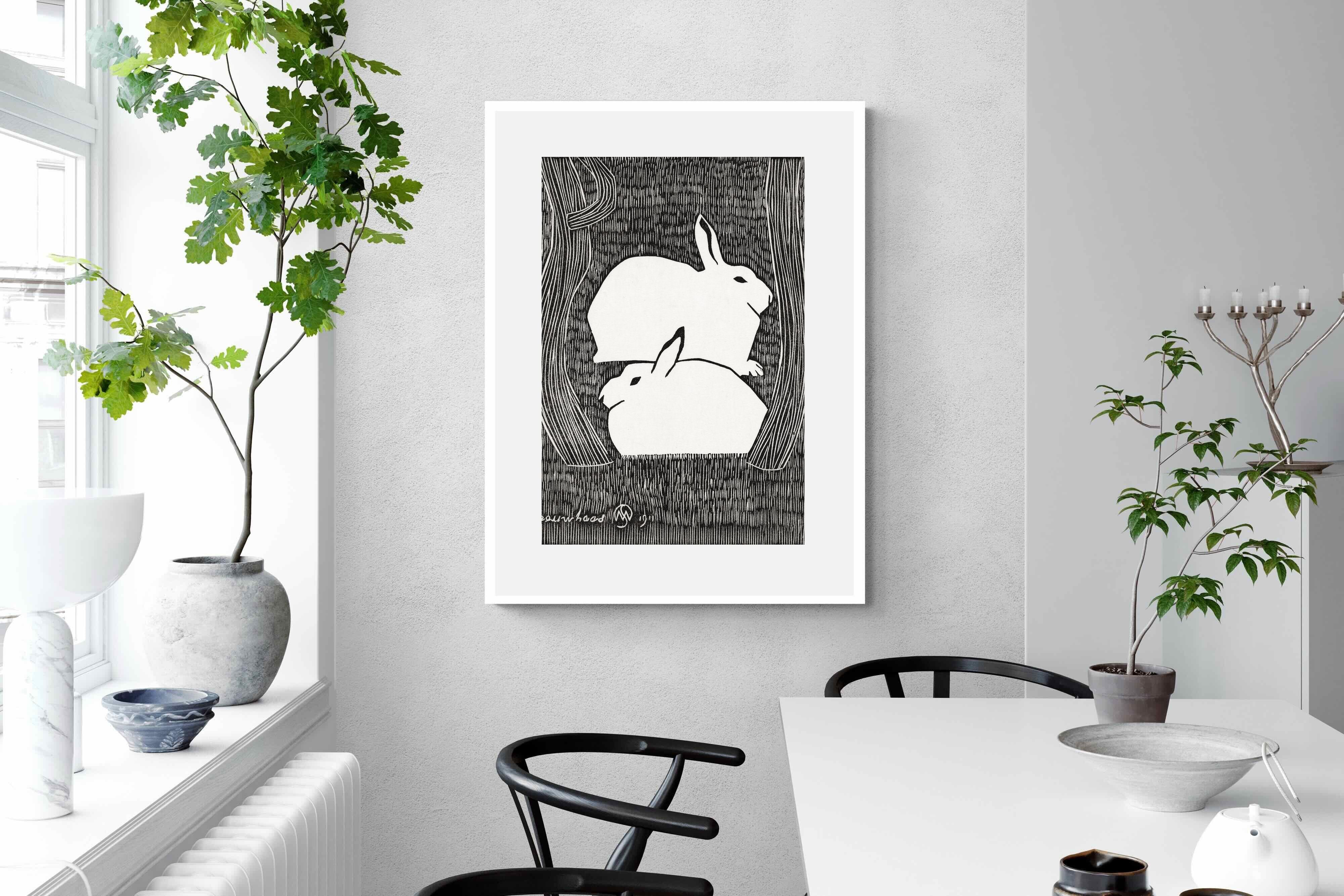 Pixalot Two Snow Hares