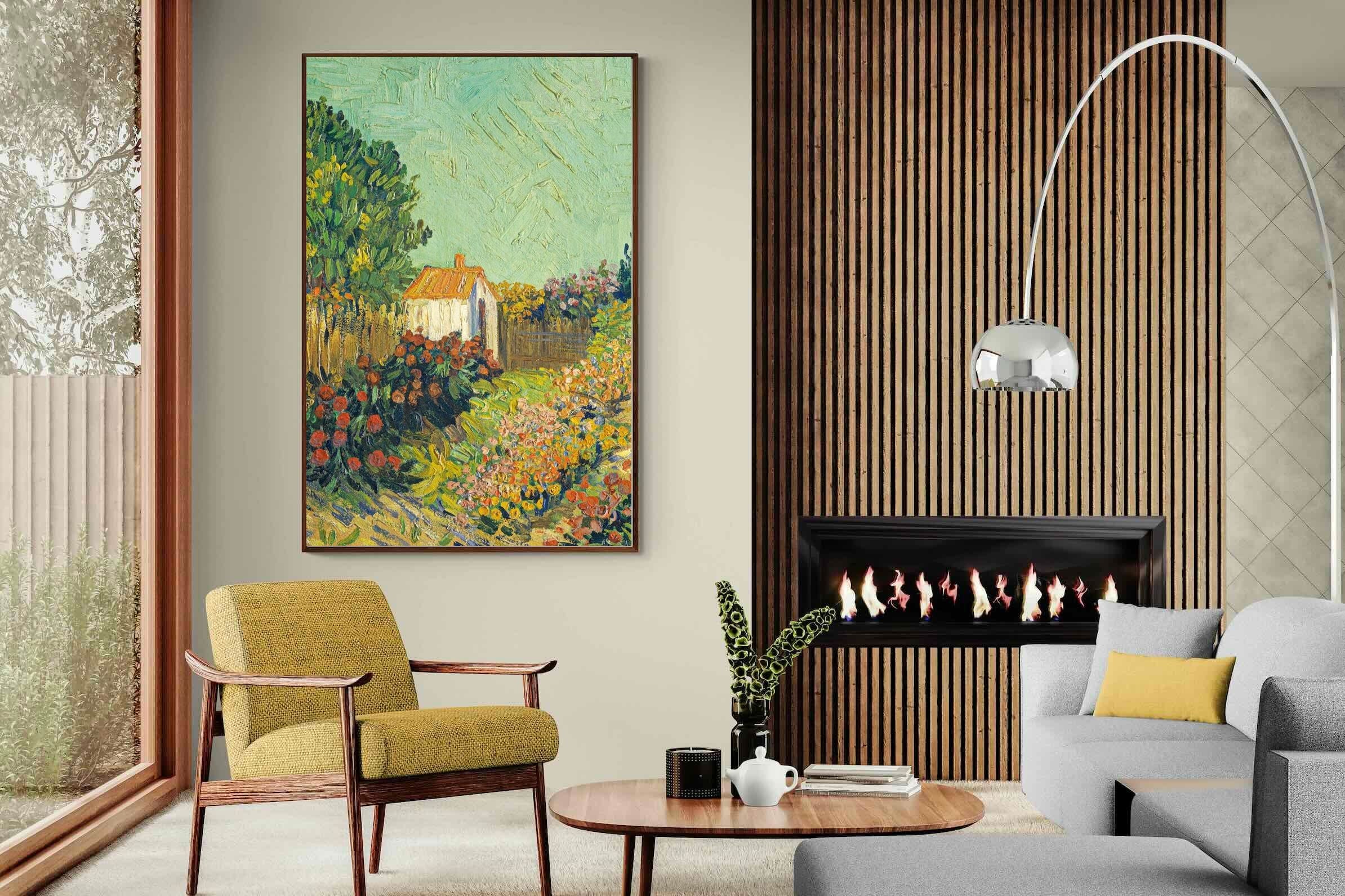 Pixalot Van Gogh Garden Landscape