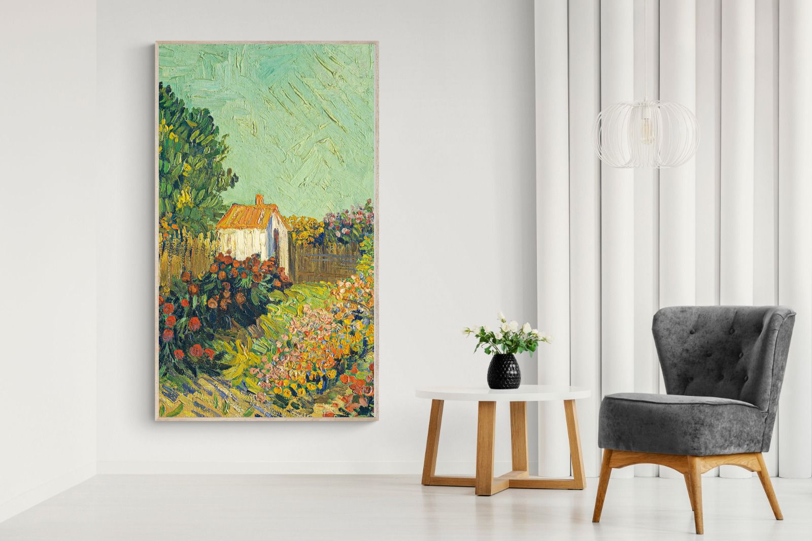 Pixalot Van Gogh Garden Landscape