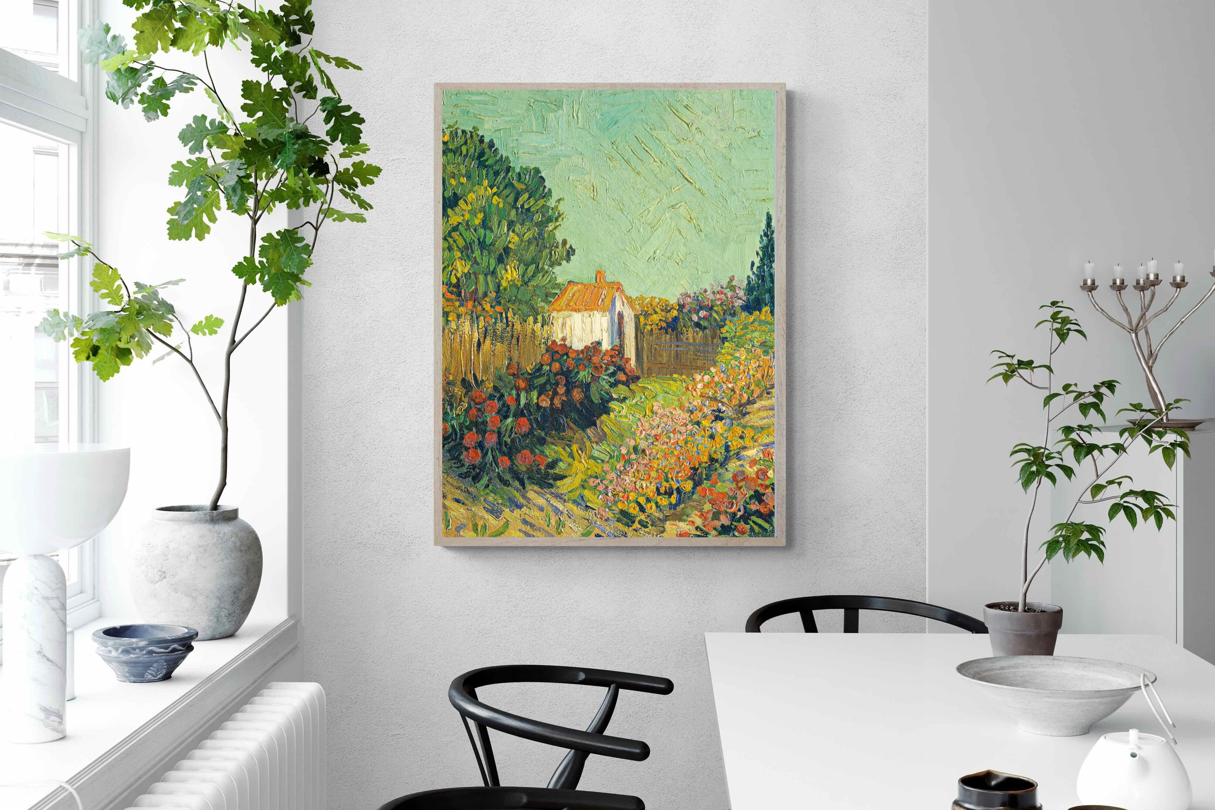 Pixalot Van Gogh Garden Landscape