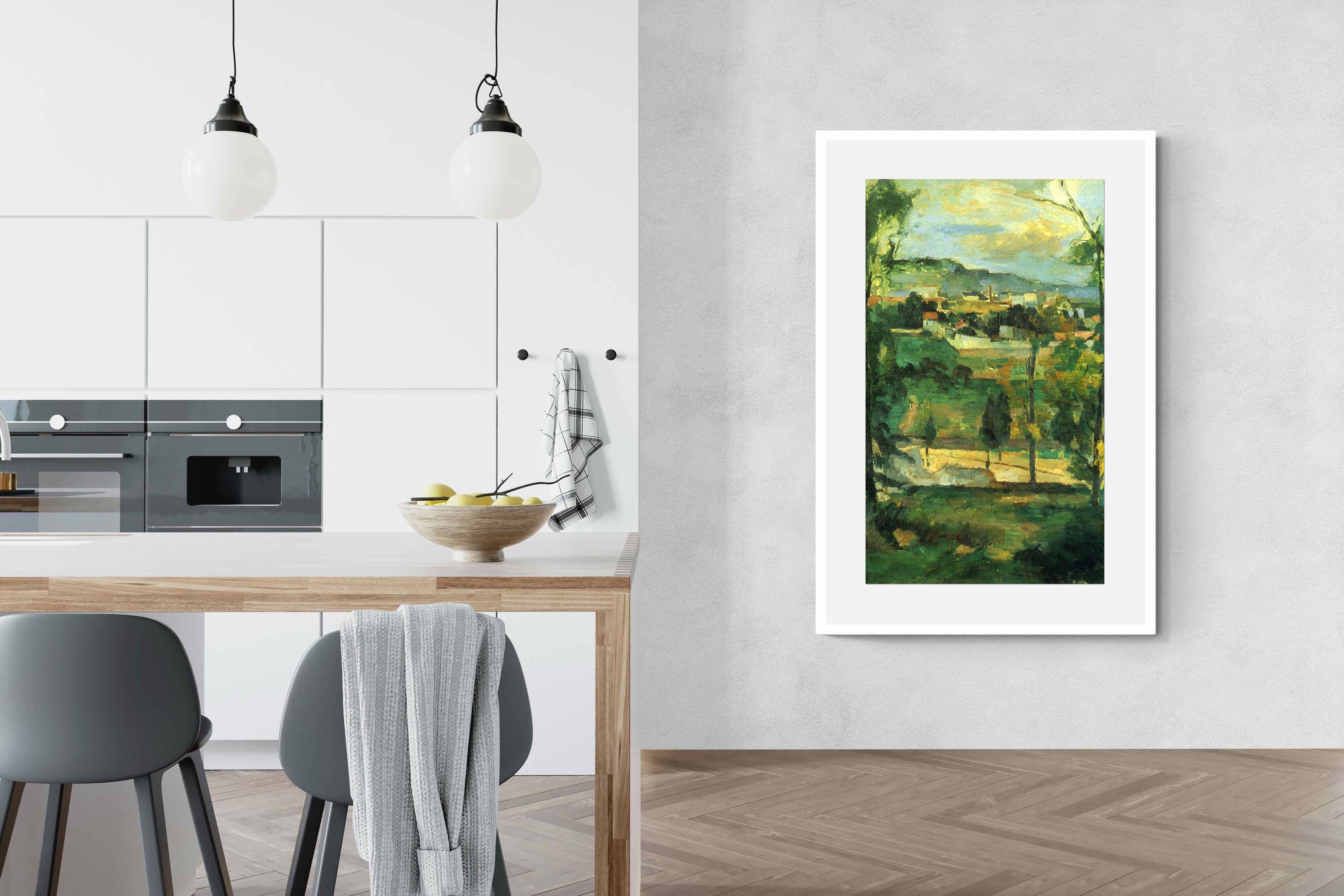 Pixalot Village Behind Trees