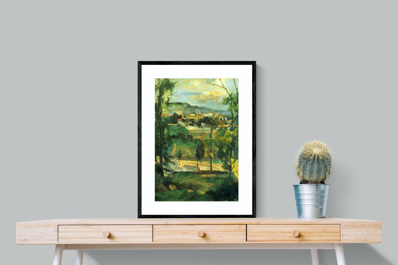 Pixalot Village Behind Trees