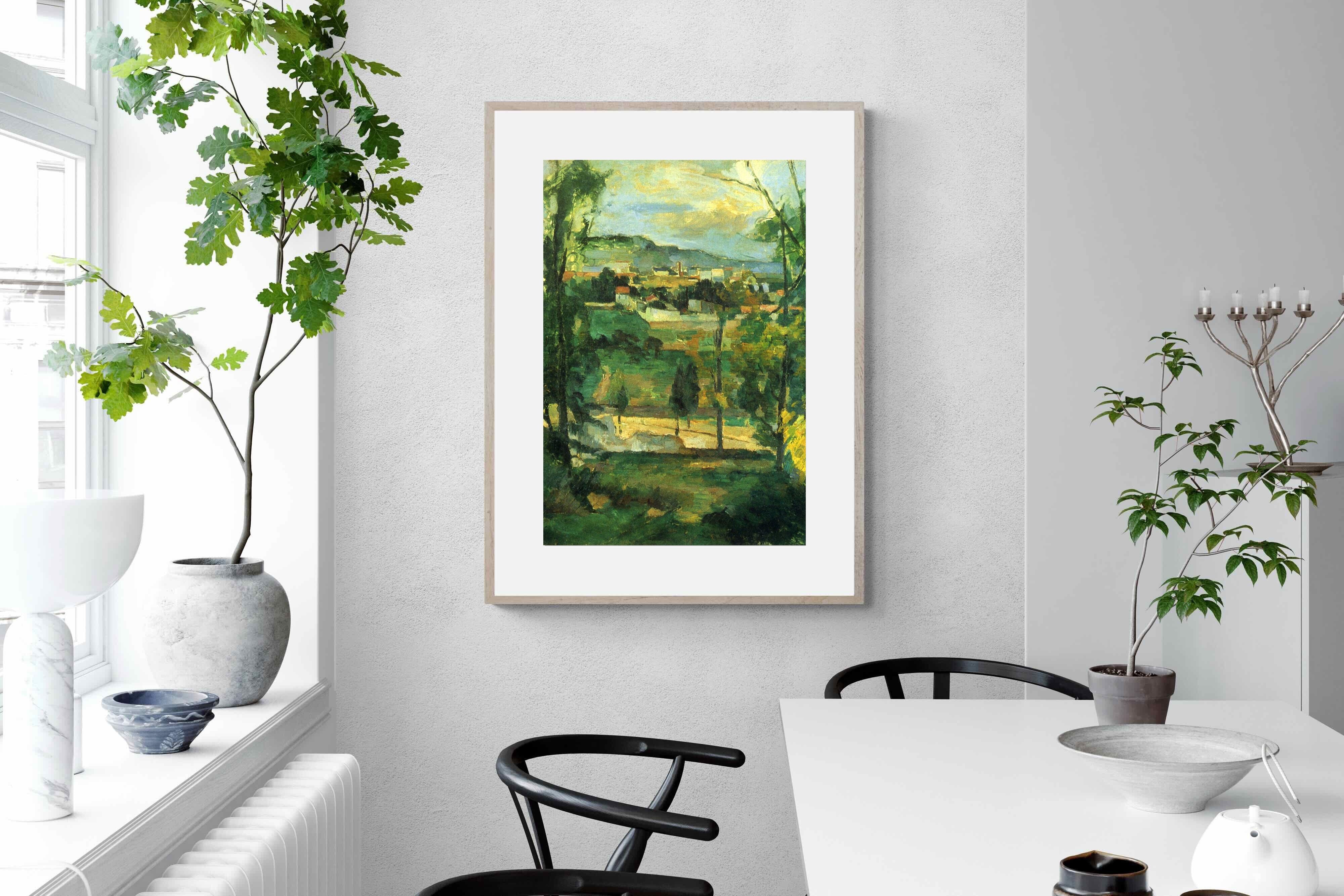 Pixalot Village Behind Trees