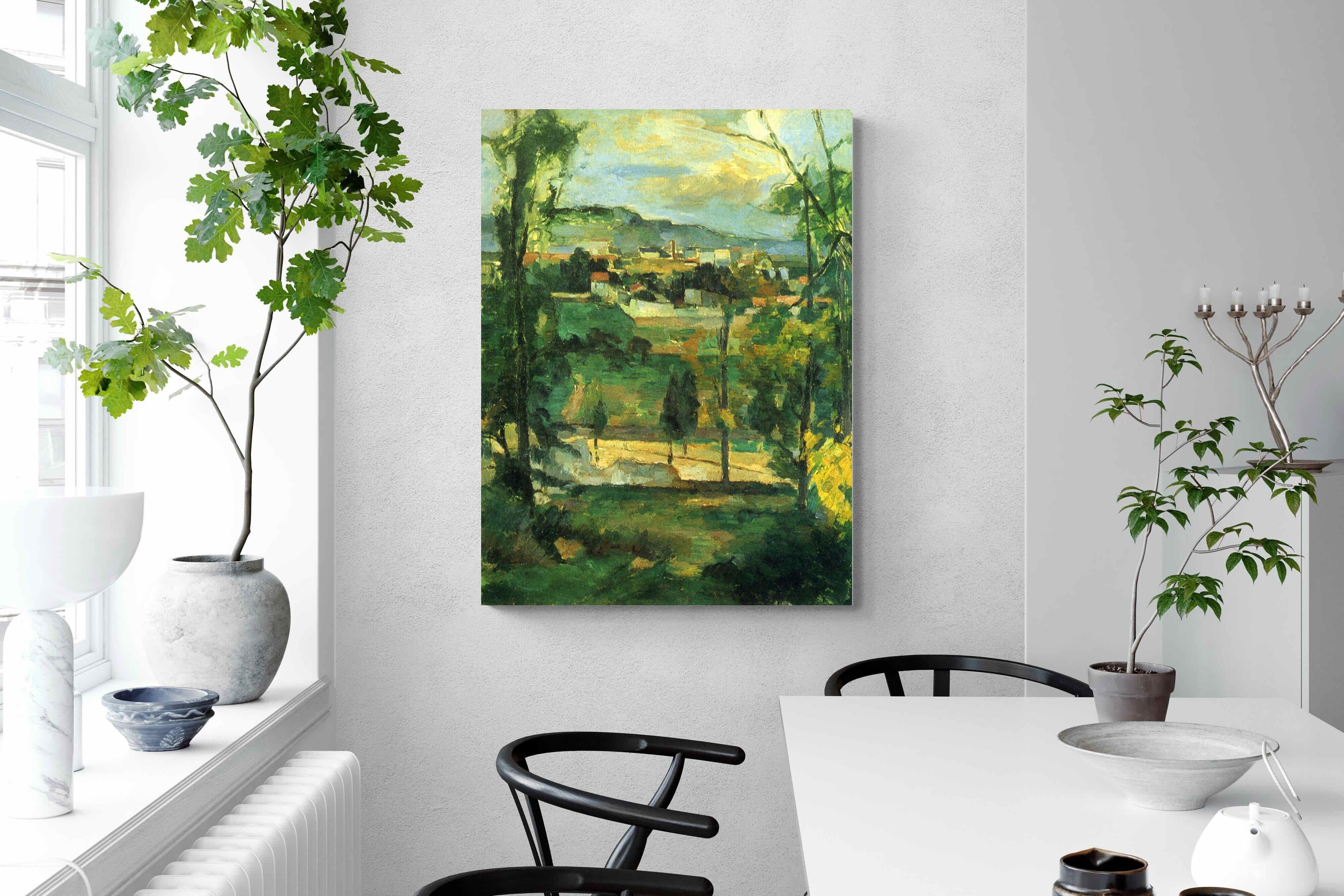 Pixalot Village Behind Trees