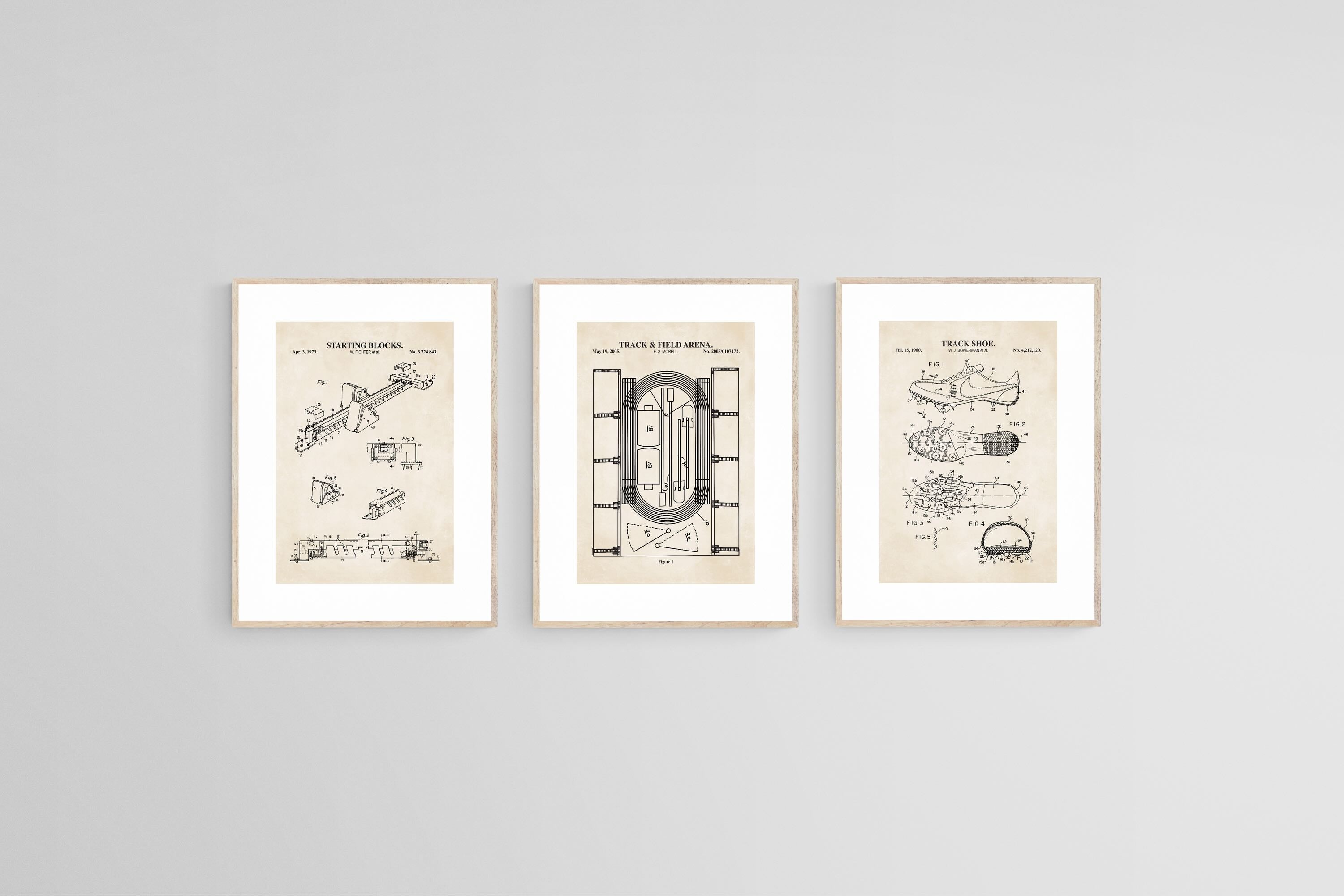 Vintage Athletics Diagrams