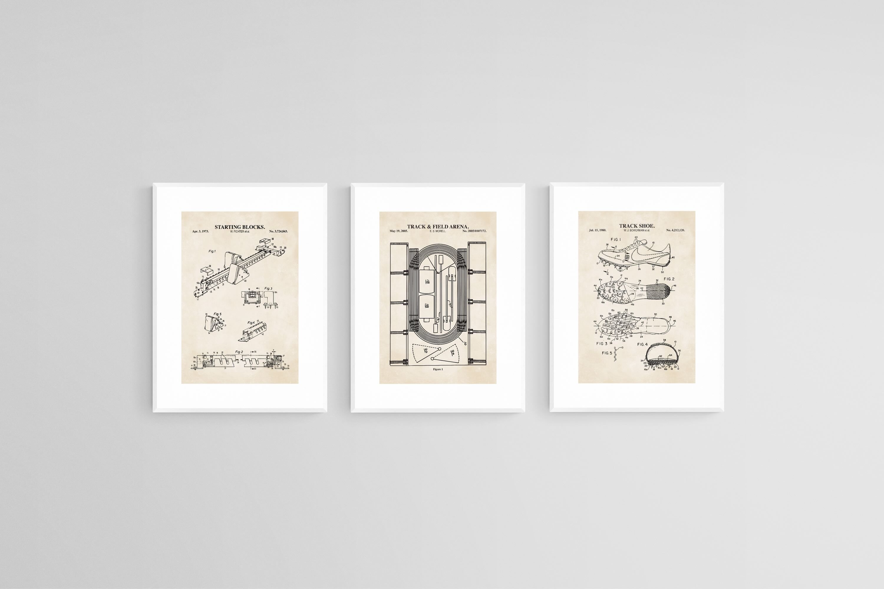 Vintage Athletics Diagrams