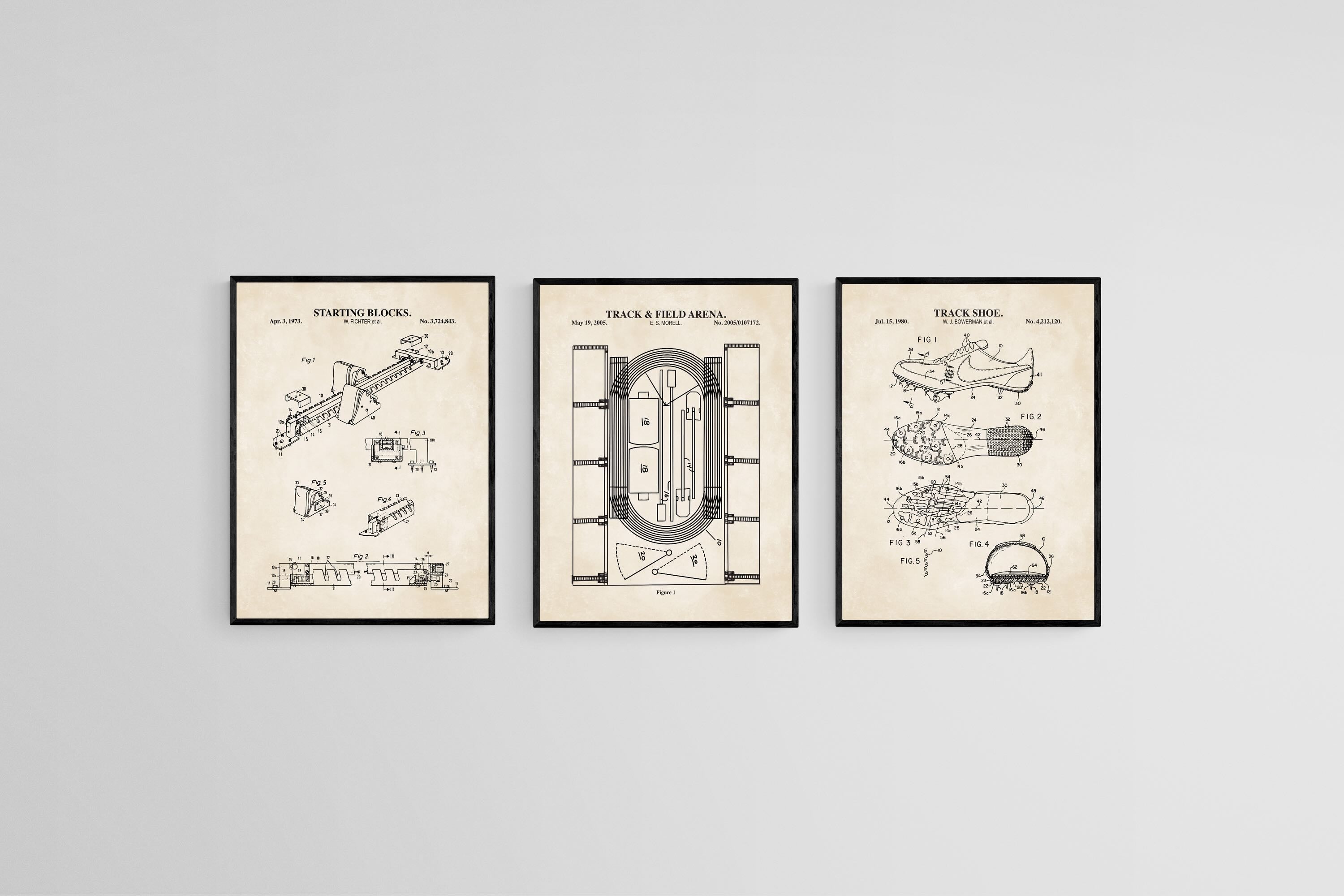 Vintage Athletics Diagrams